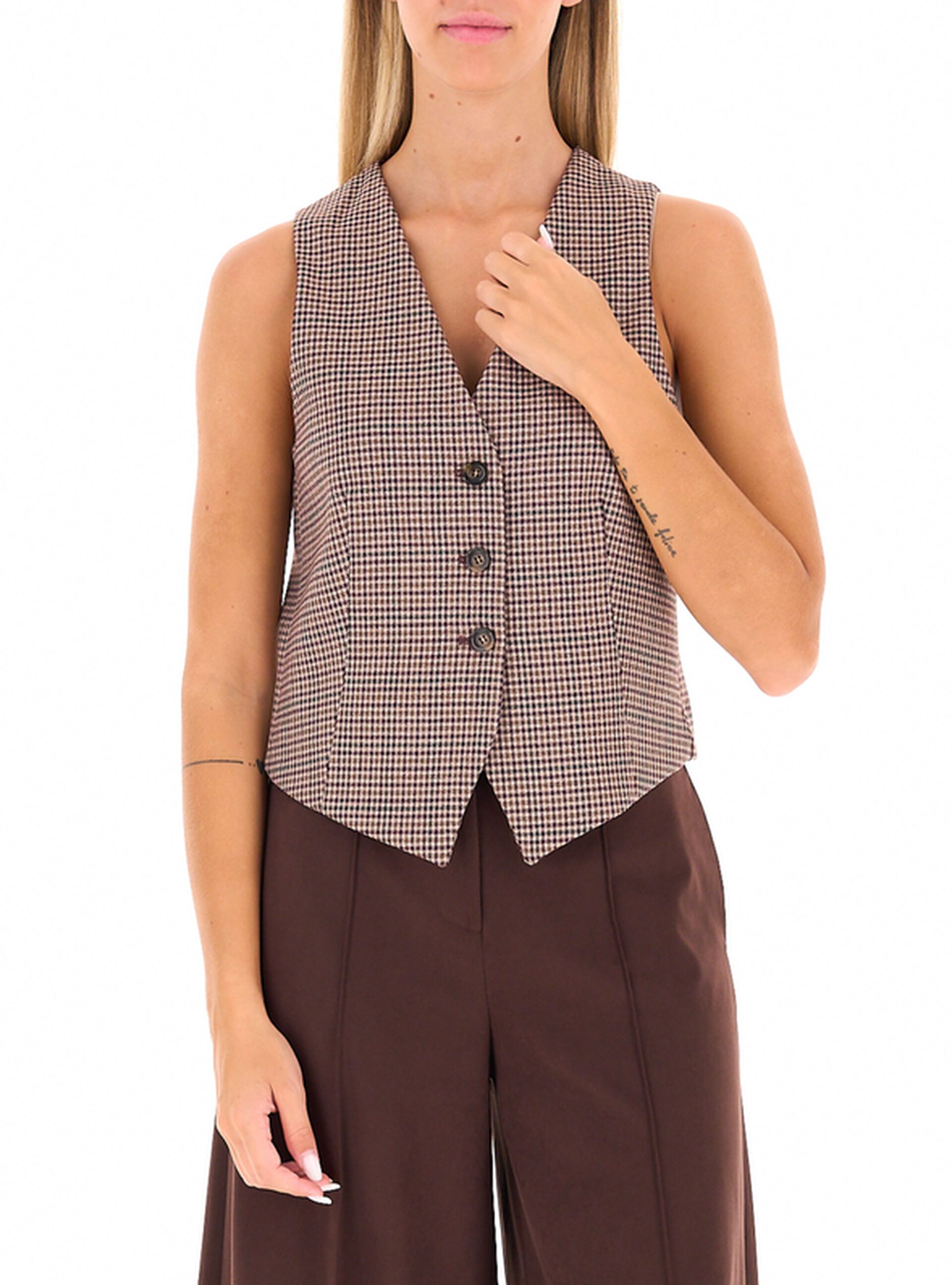 Gilet scollo a V