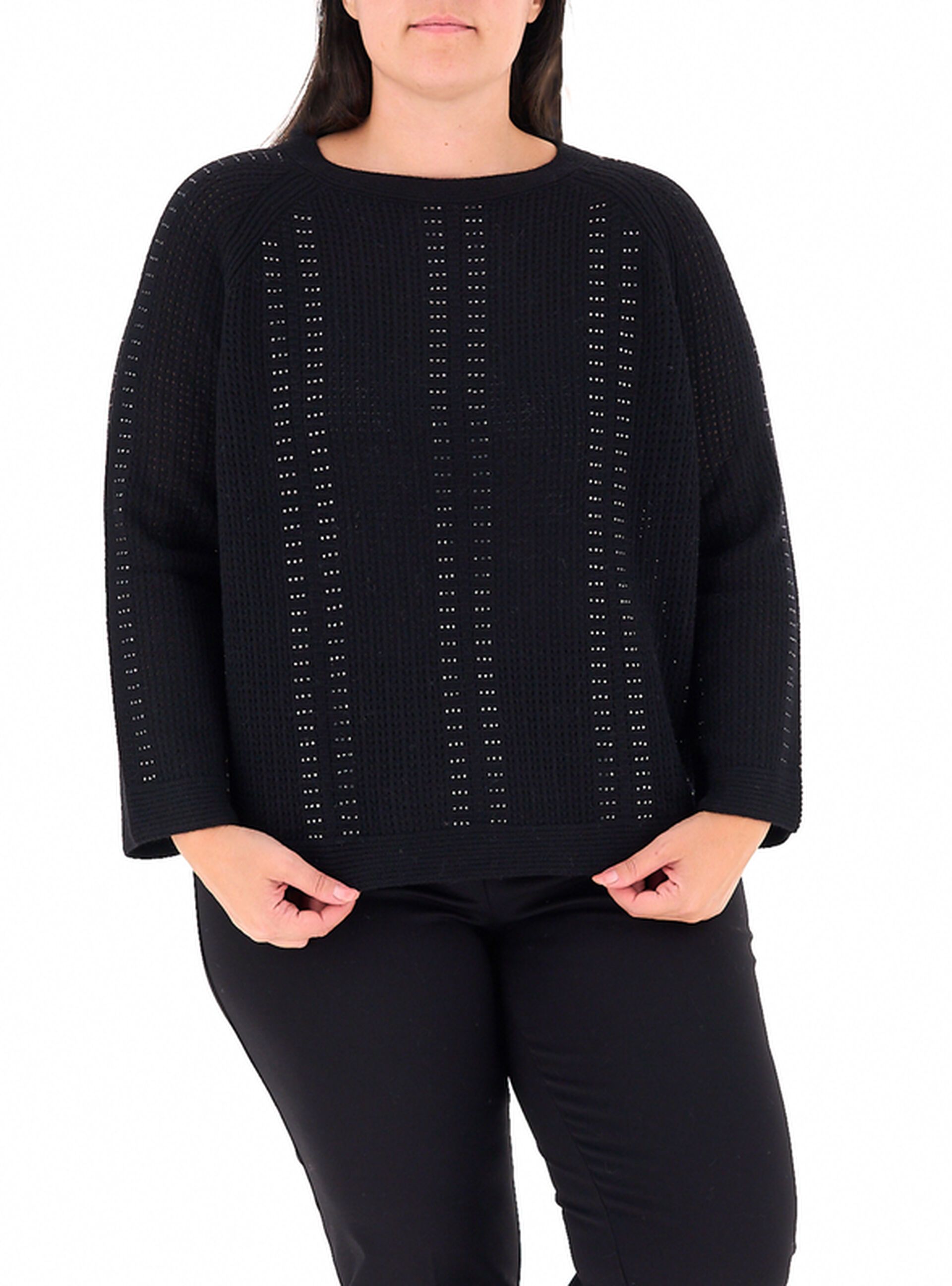 Maglione con strass
