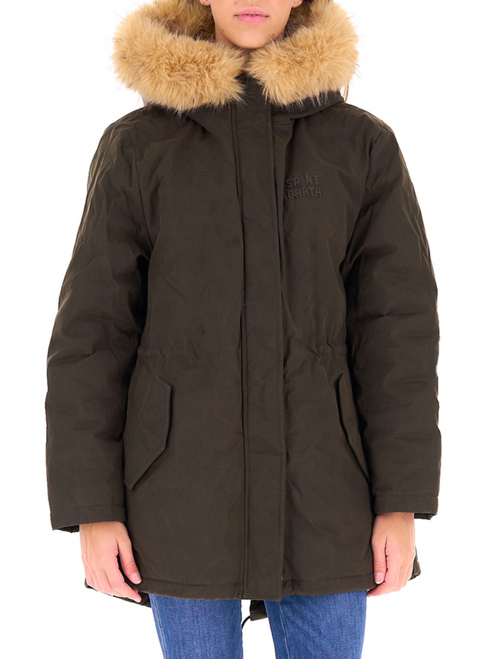 Parka con cappuccio