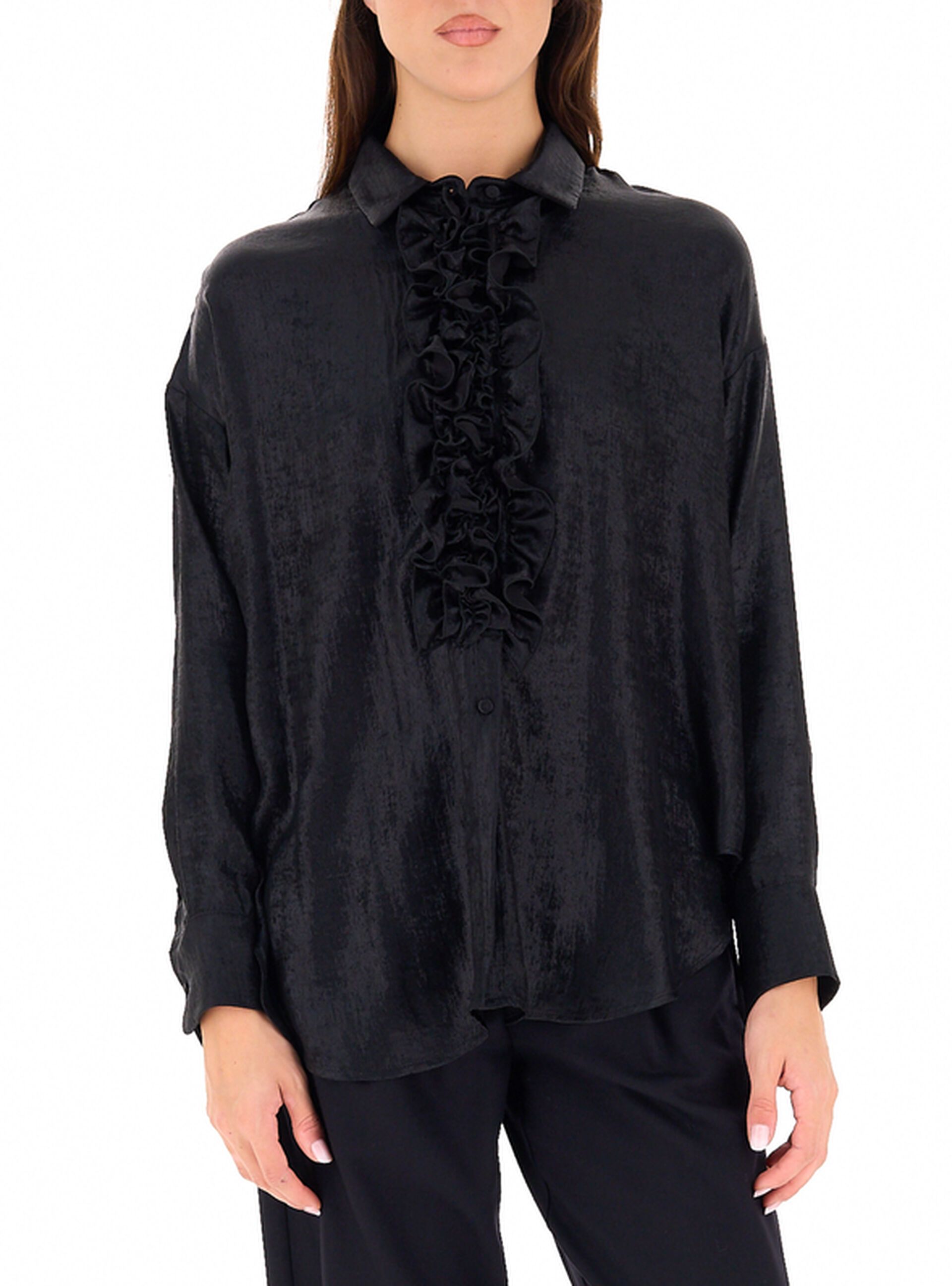 Camicia con volants