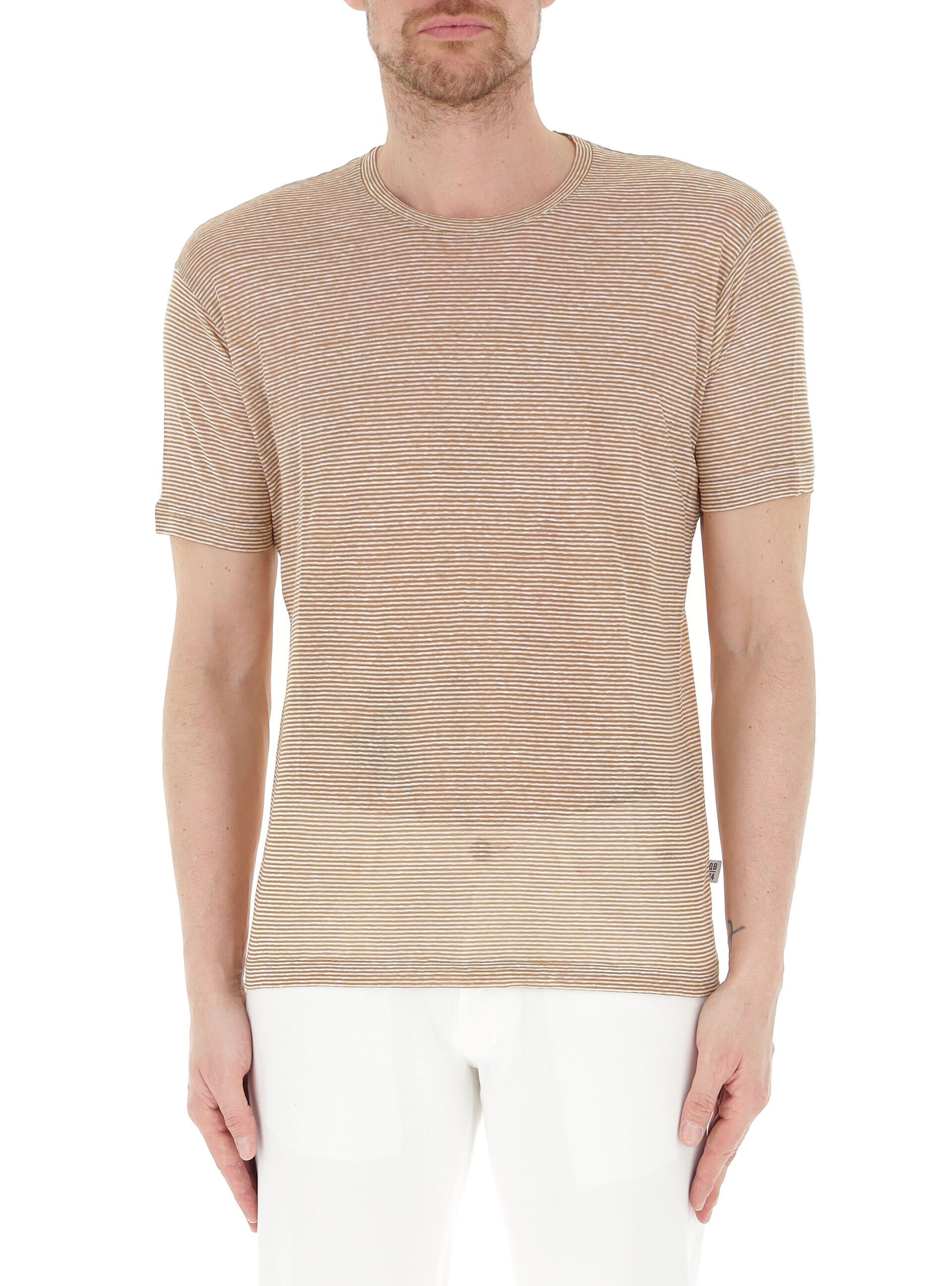 T-shirt misto lino