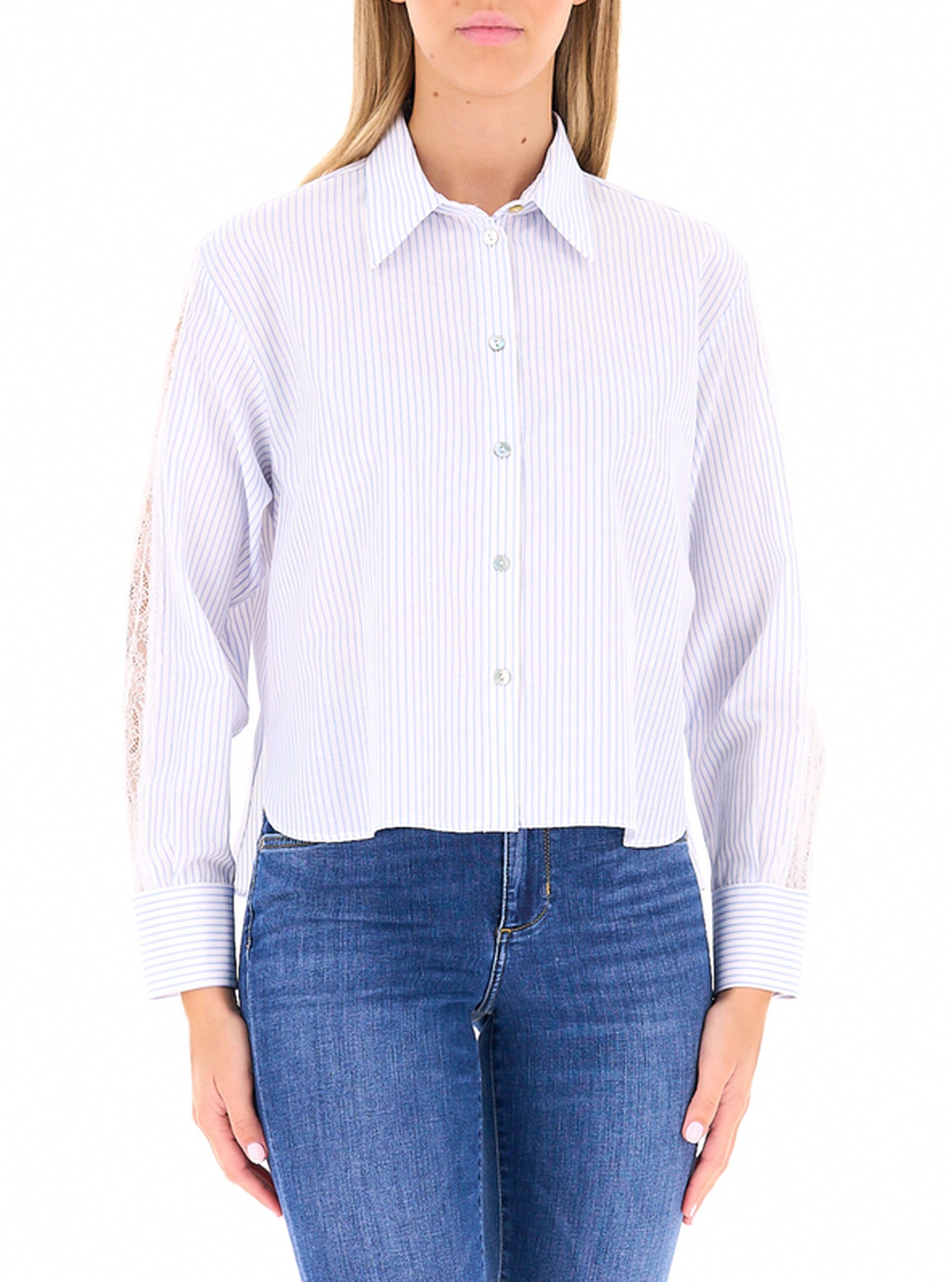 Camicia con pizzo