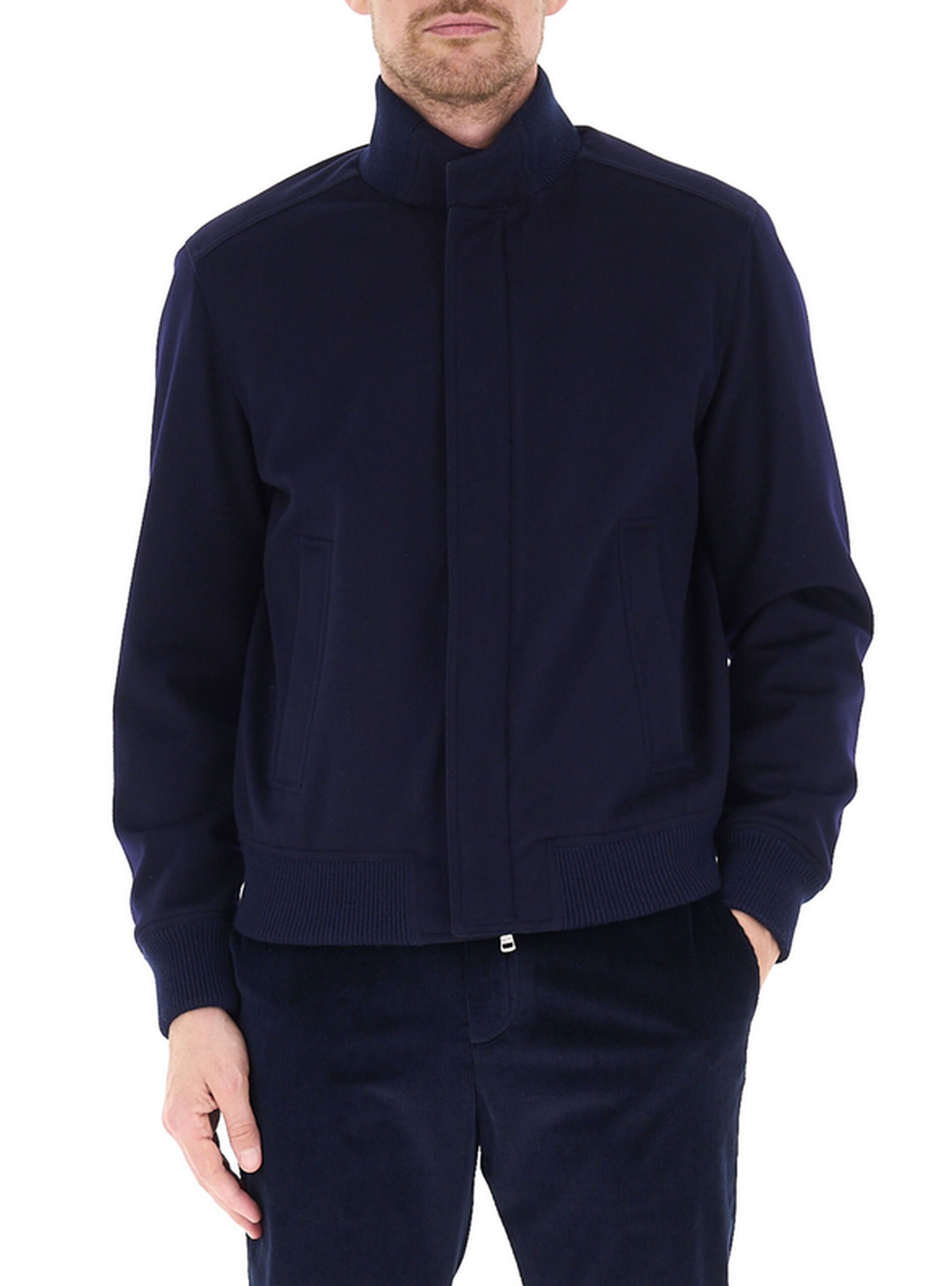 Bomber in cashmere