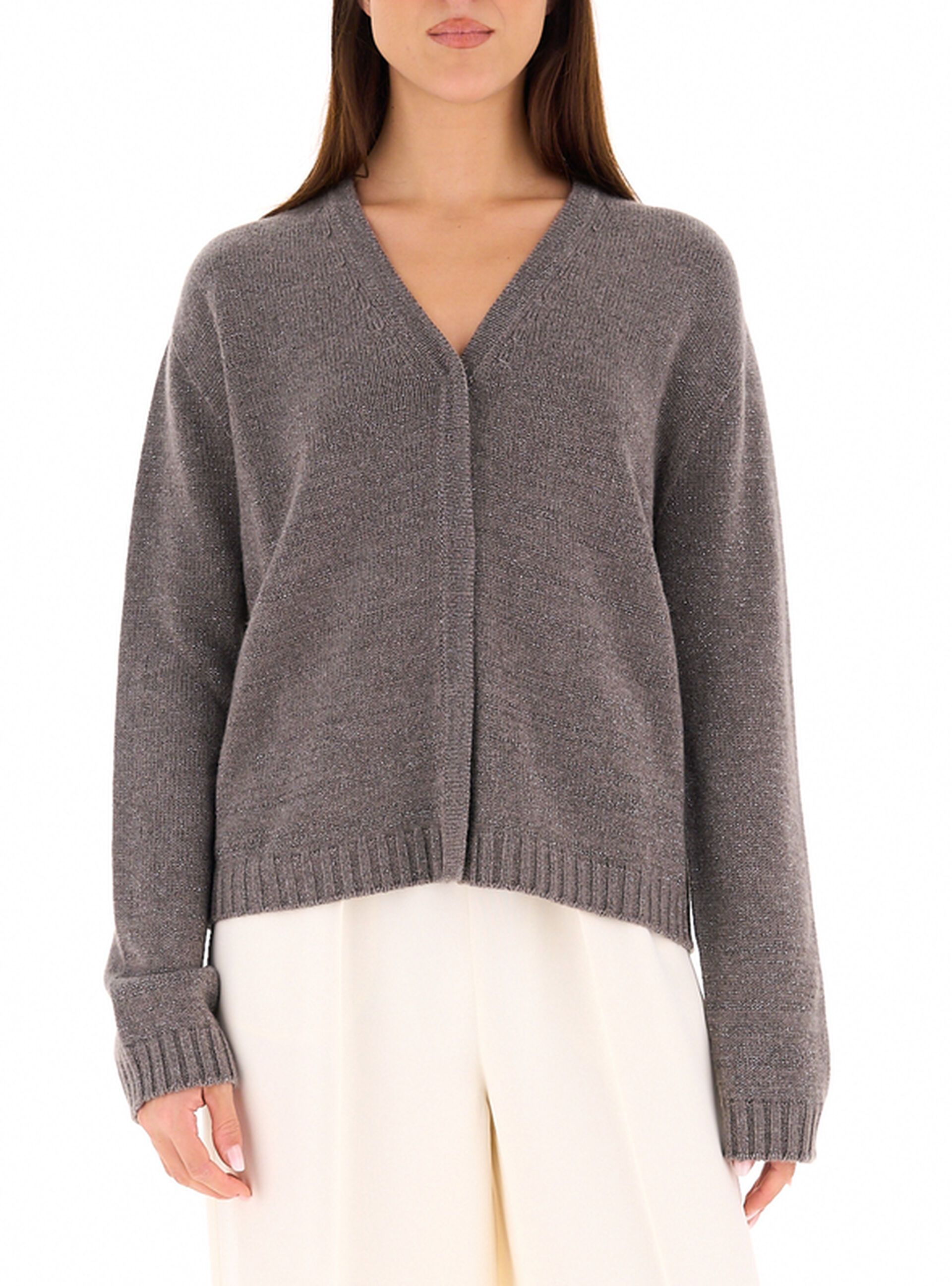 Cardigan misto lana