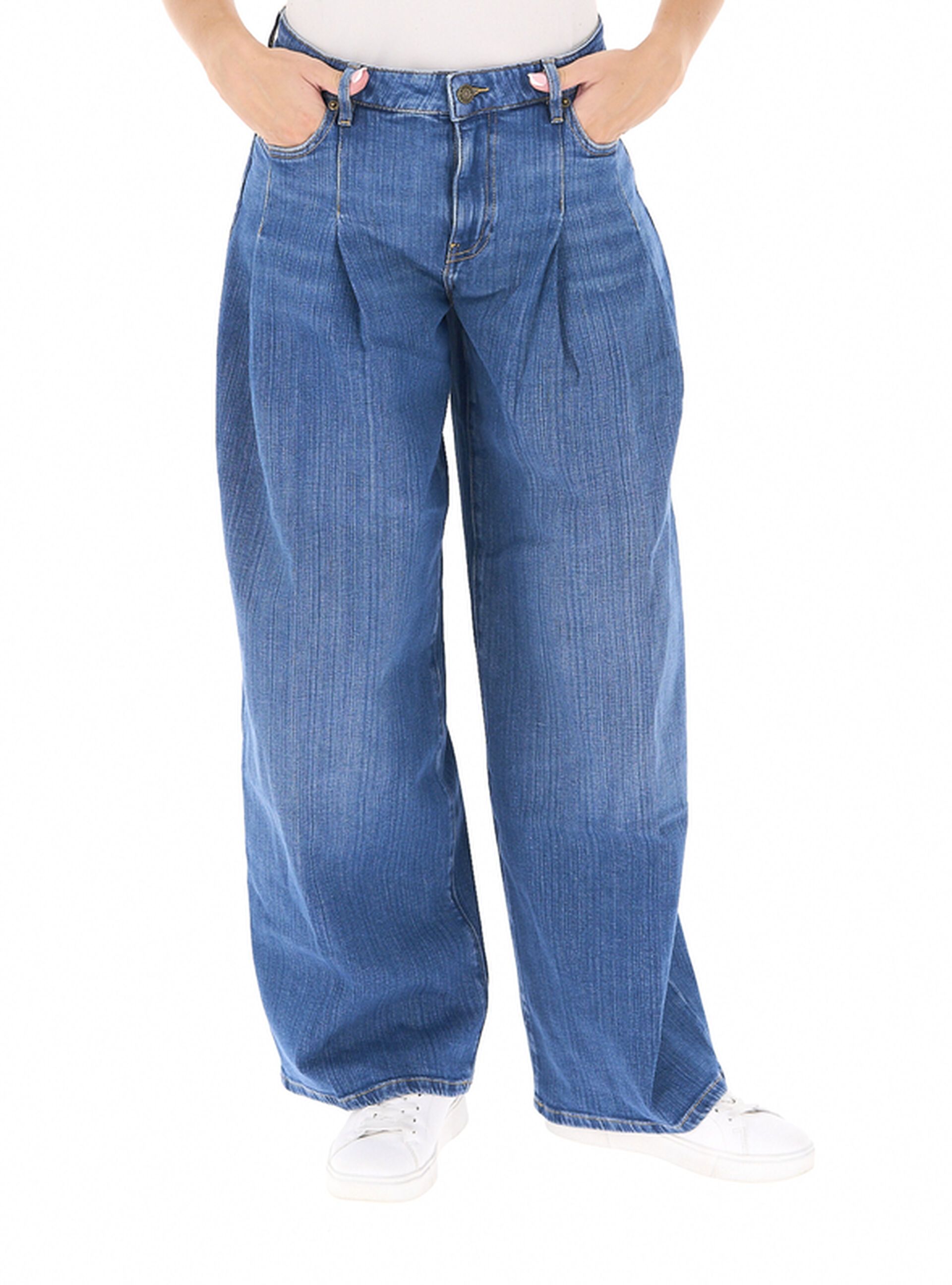 Jeans con pinces
