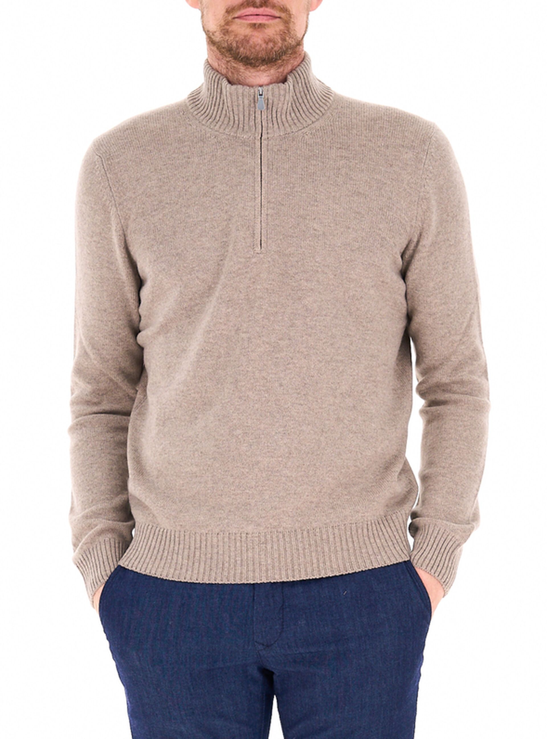 Maglione misto lana