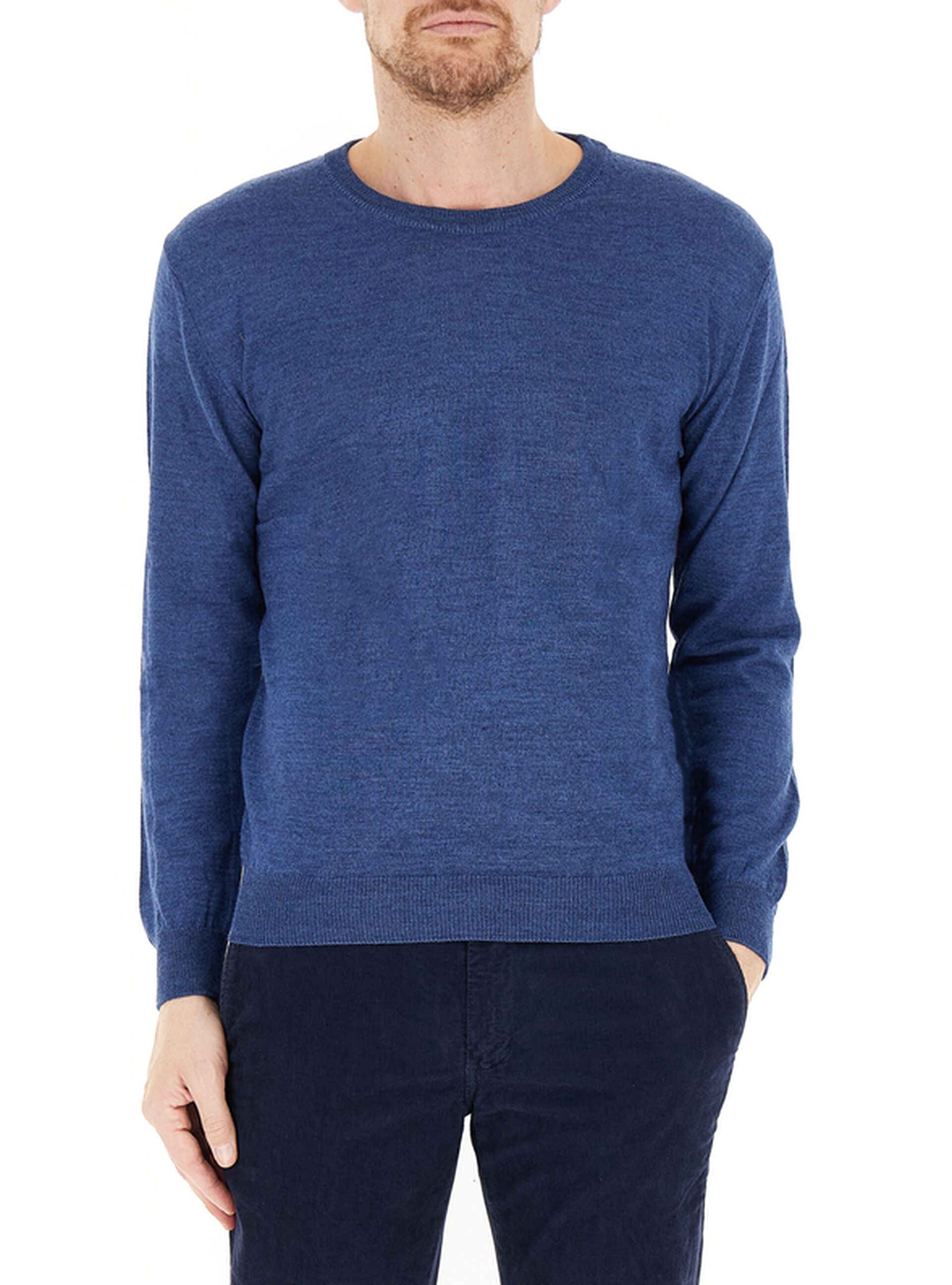 Maglione misto lana