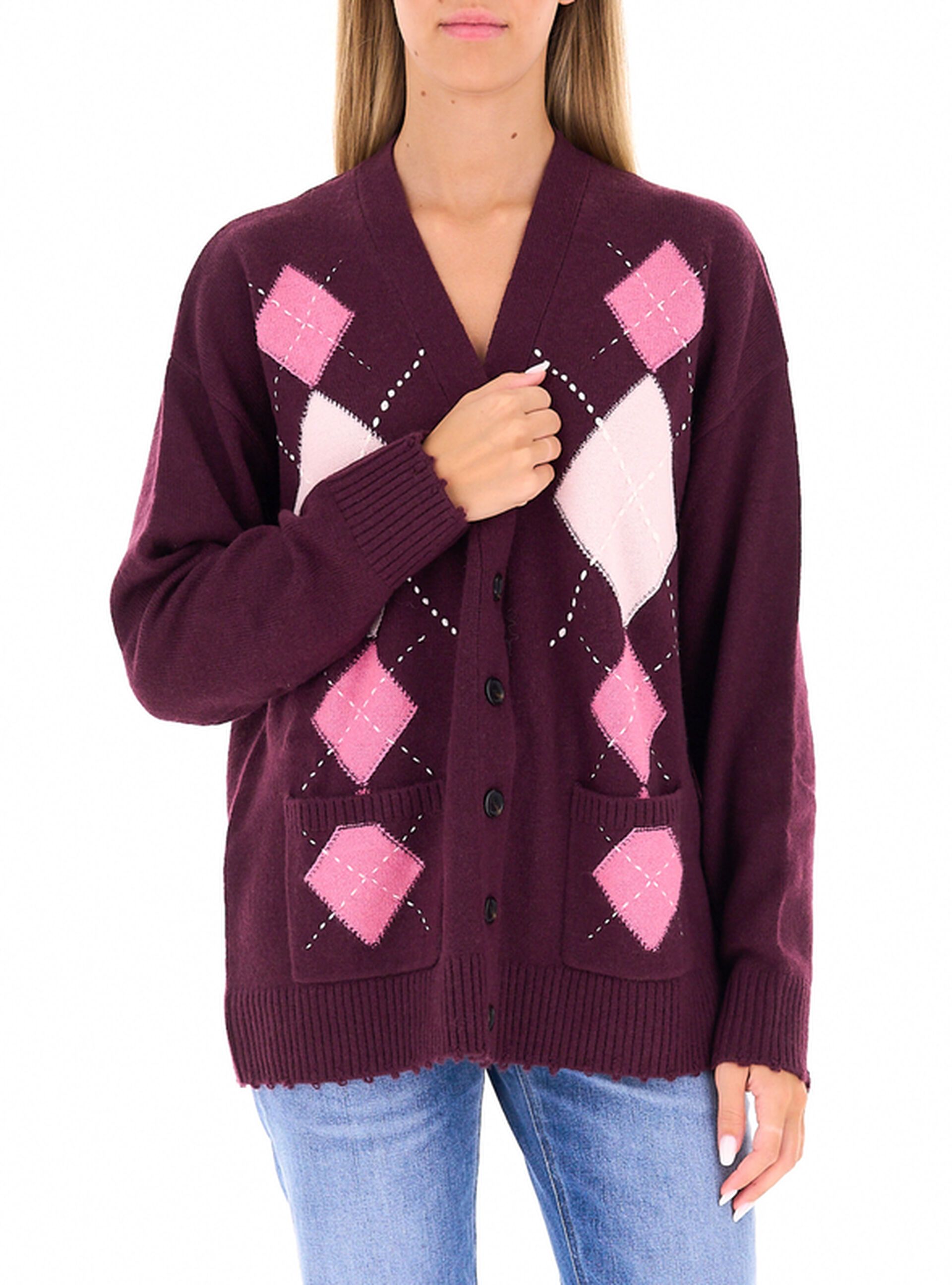 Cardigan in lana