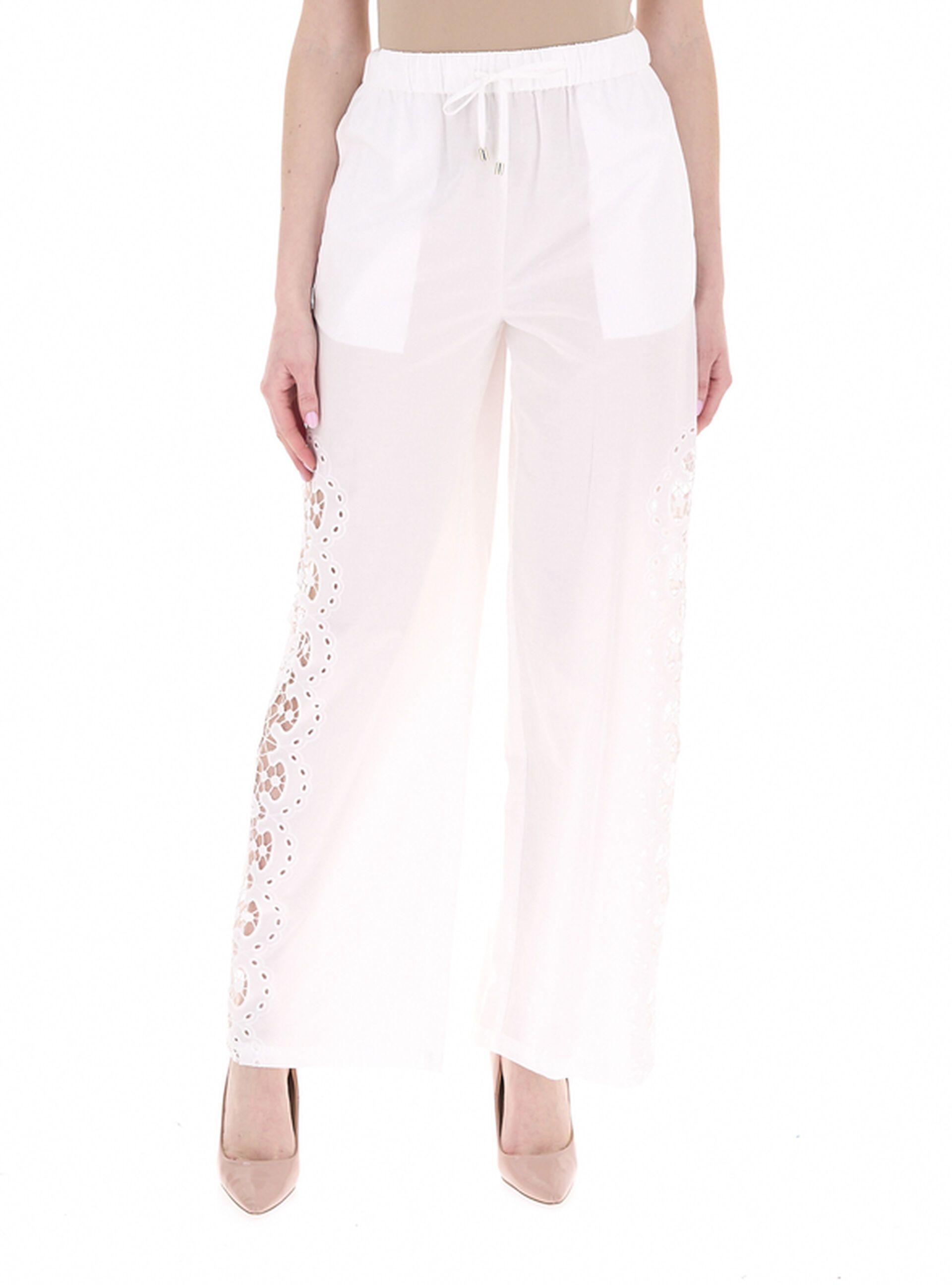 Pantalone con inserti