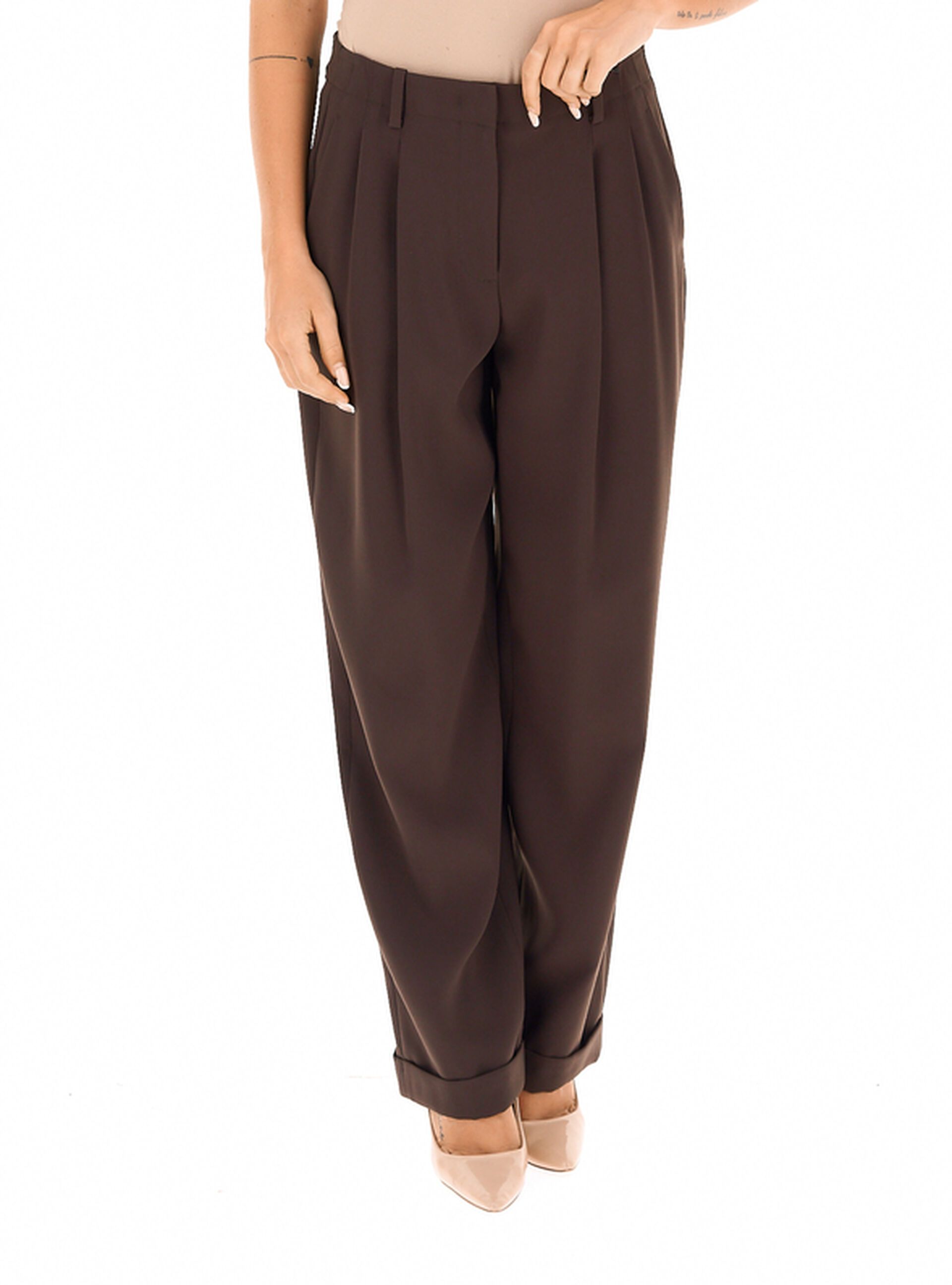 Pantalone con pinces