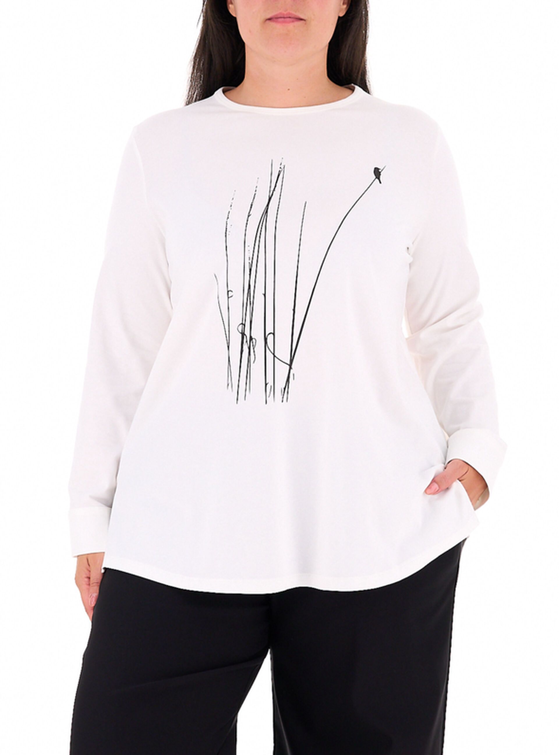 T-shirt maniche lunghe
