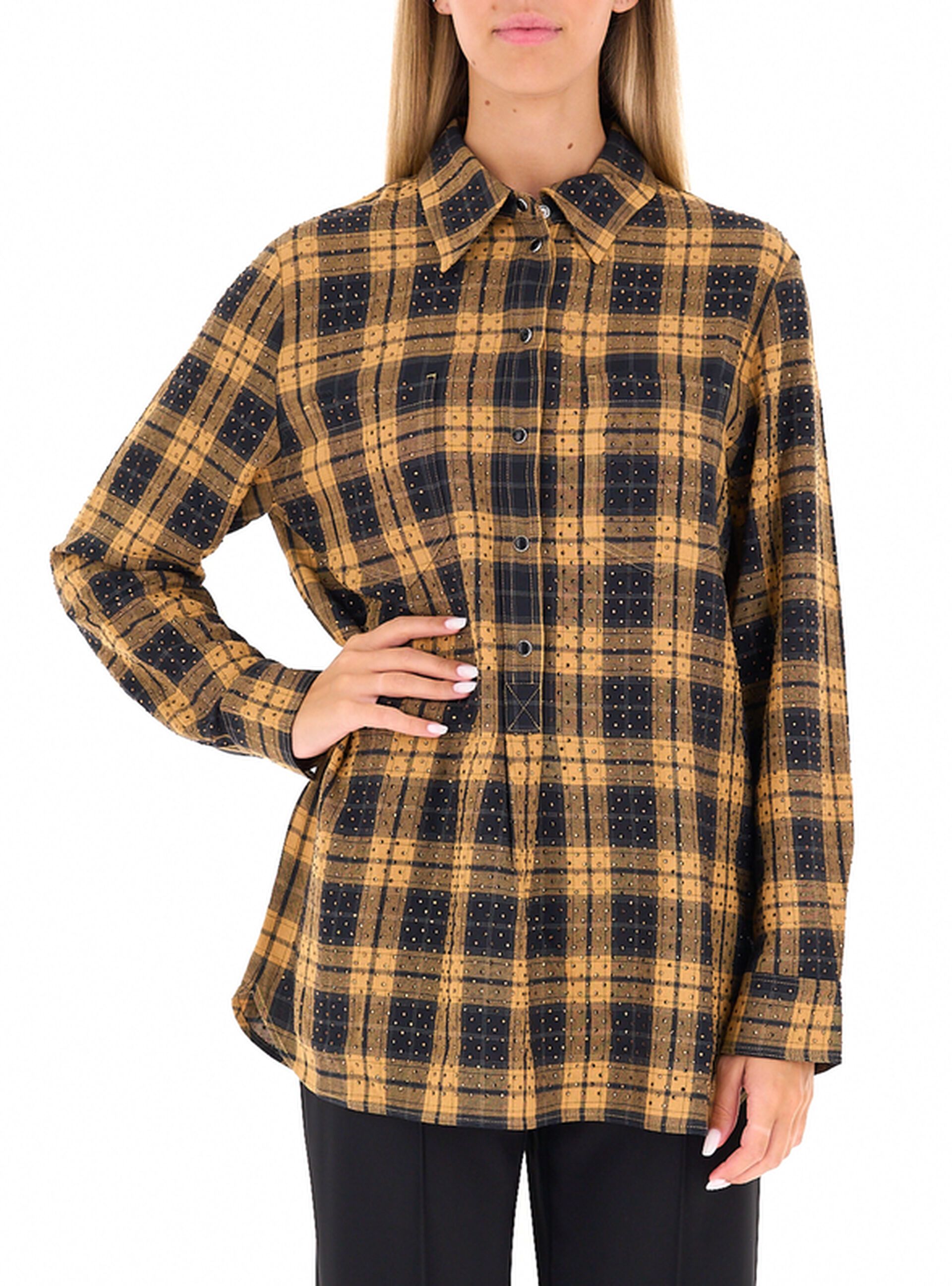 Camicia con strass