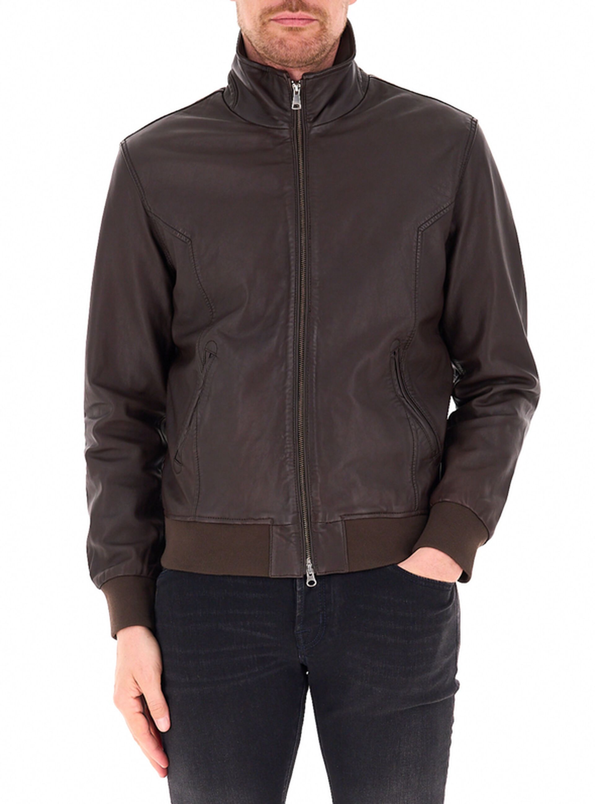 Giacca in pelle