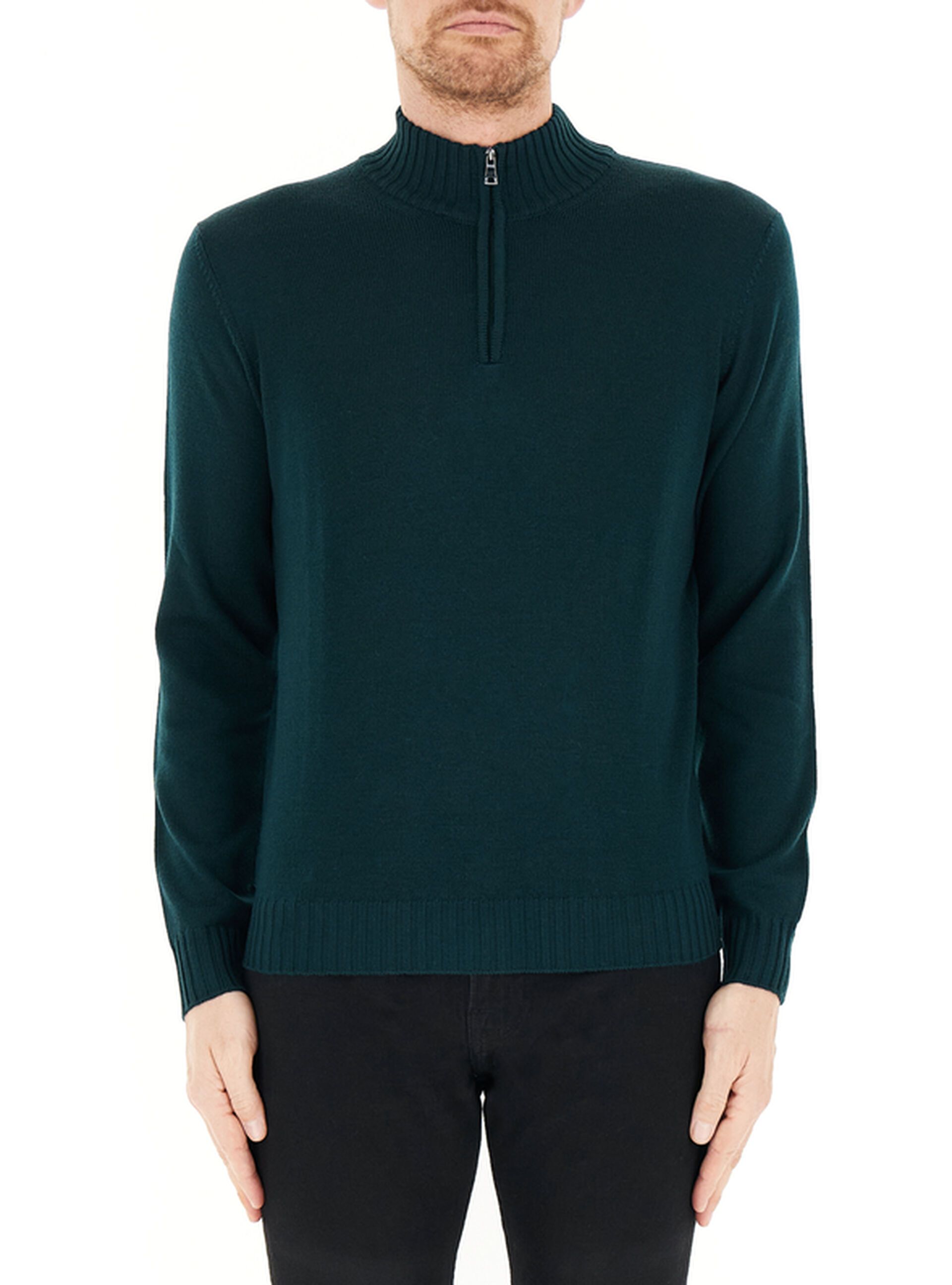 Lupetto mezza zip