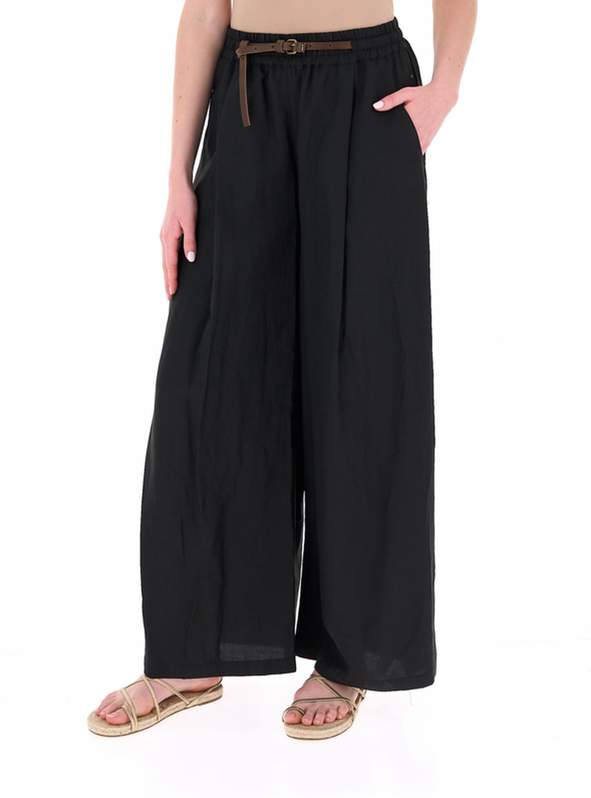 Pantalone wide leg