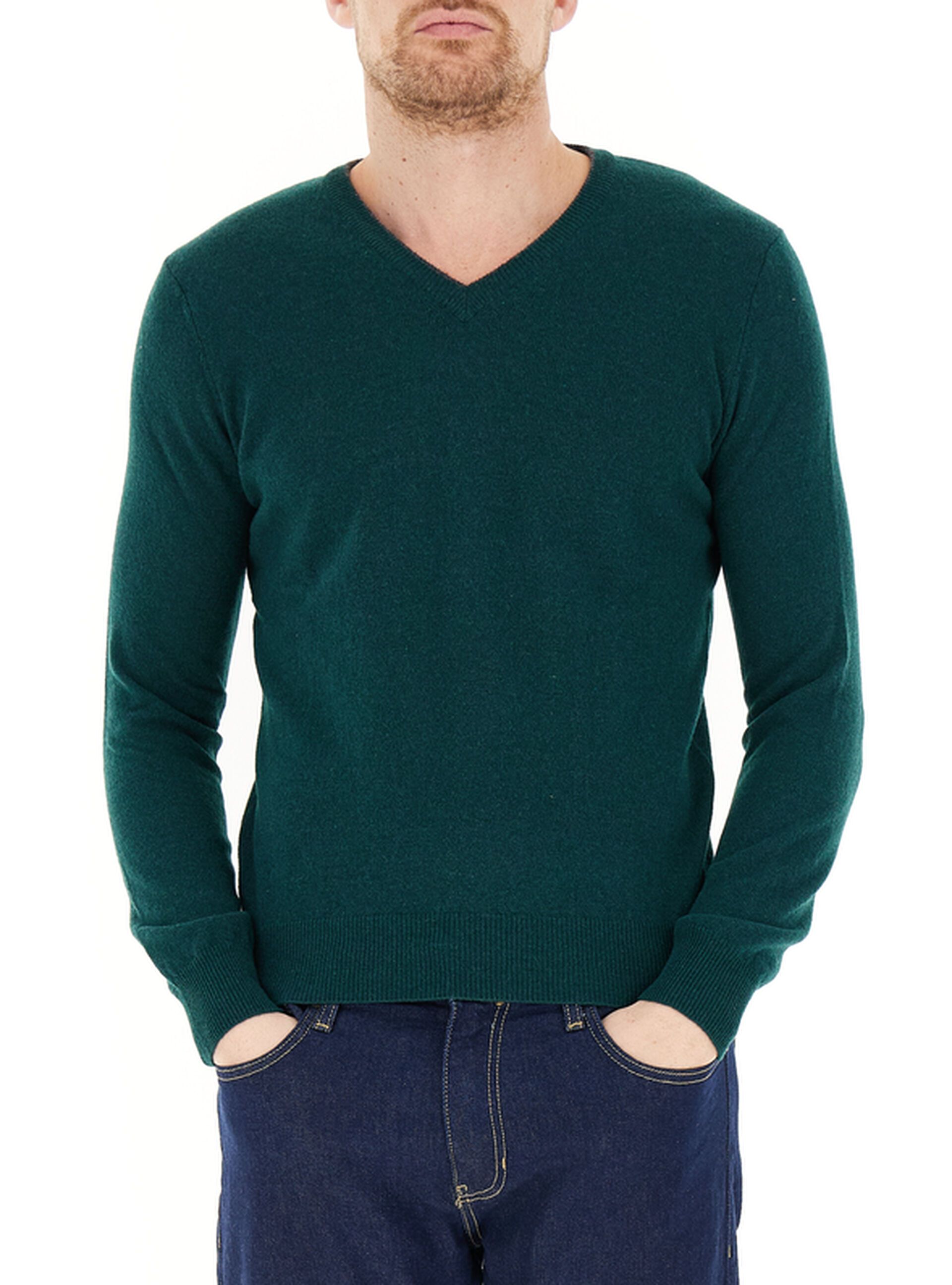 Maglione misto lana