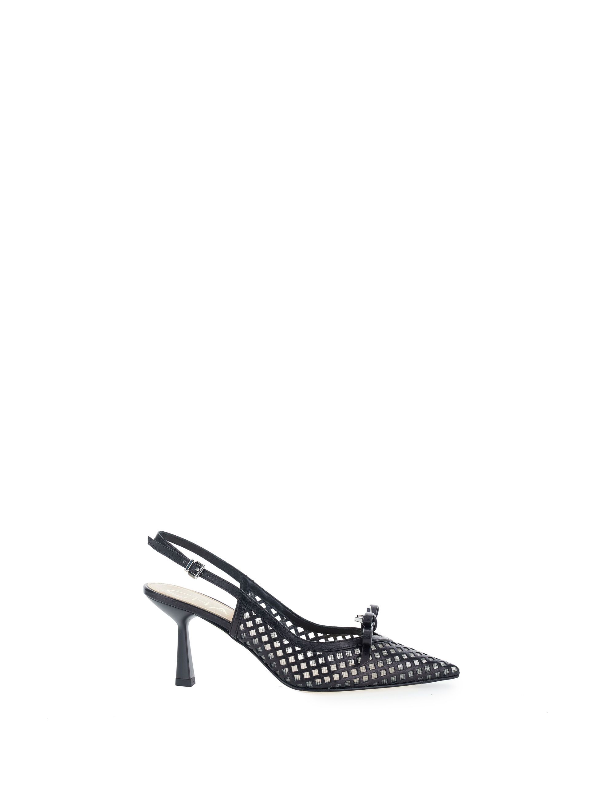 Décolleté slingback rete