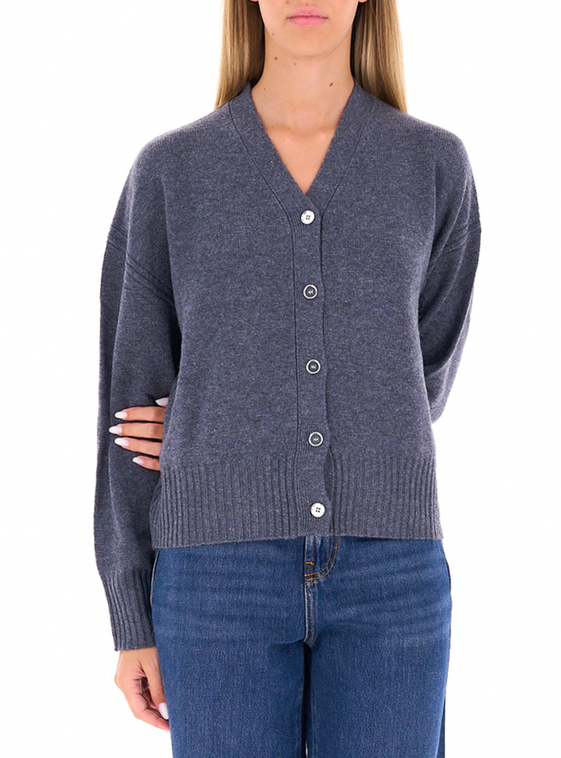Cardigan in lana