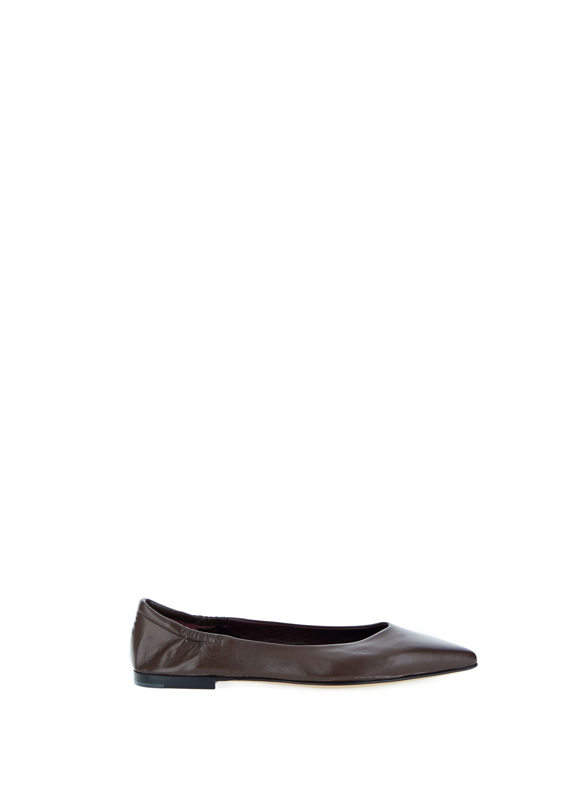 Ballerine in pelle