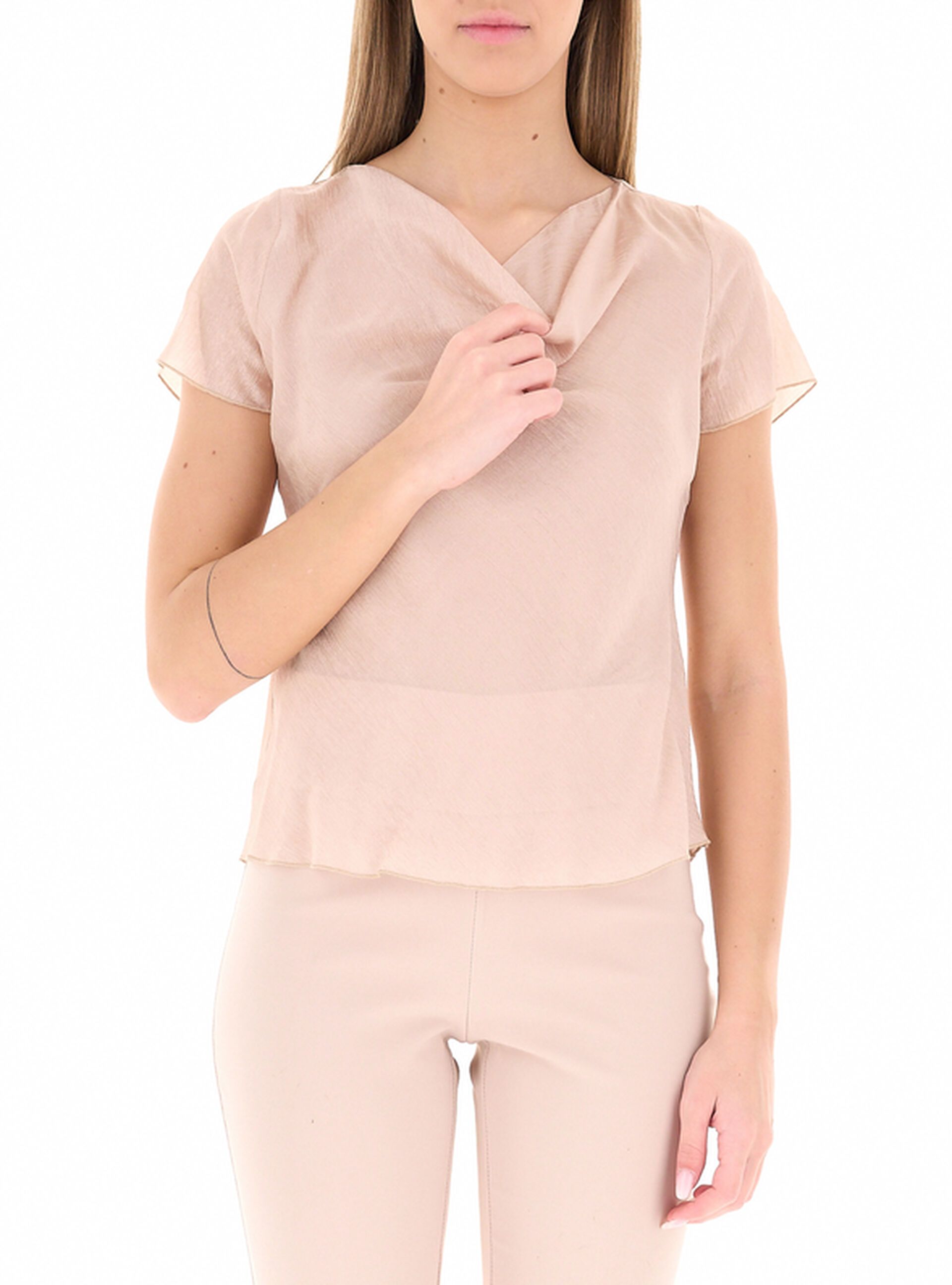 Blusa drappeggio