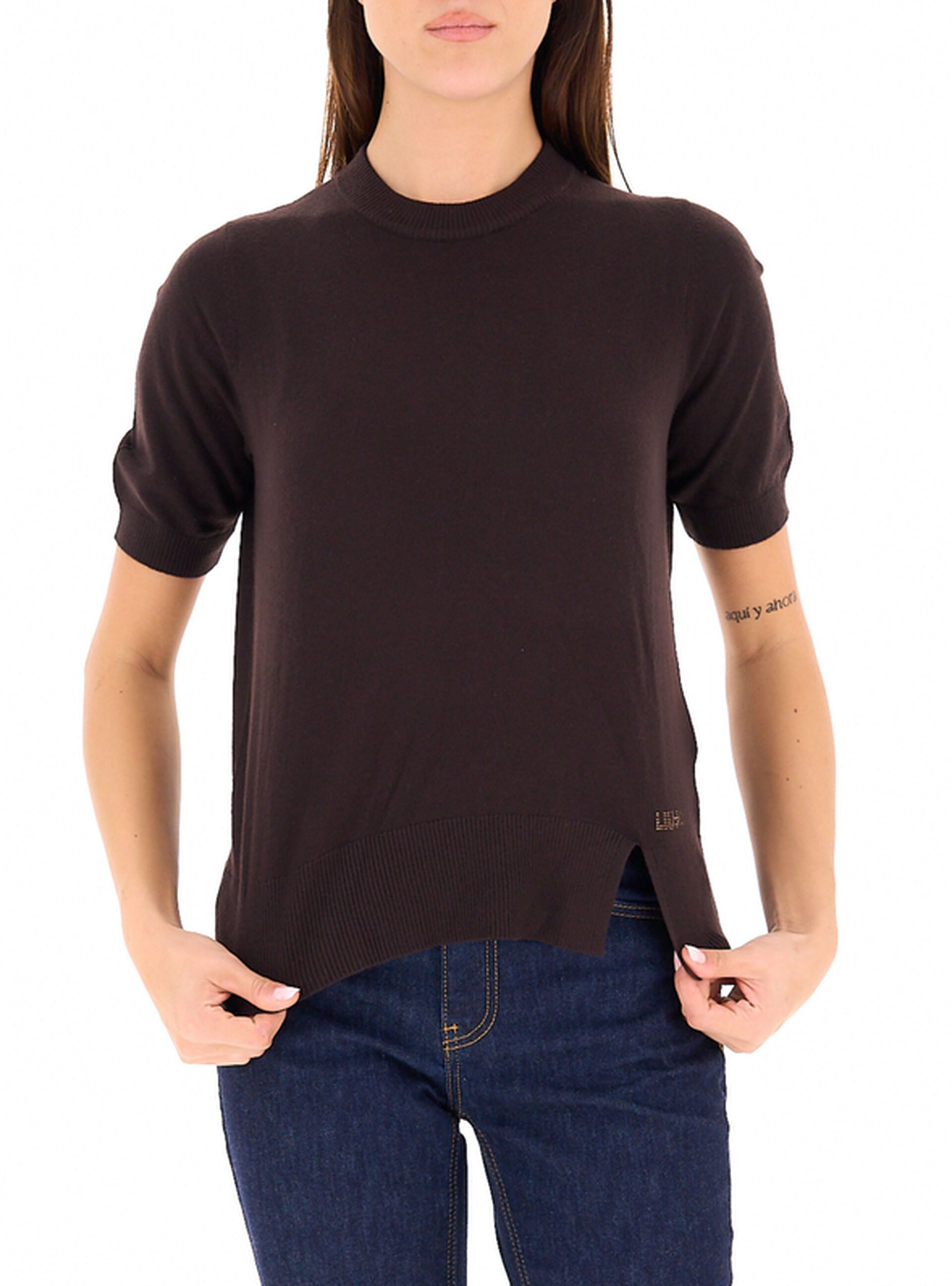 Maglia misto lana