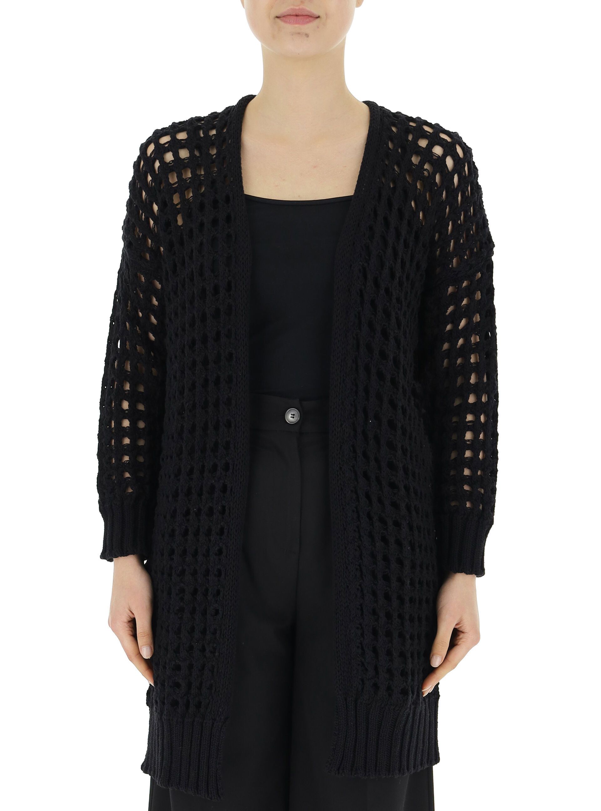 Cardigan aperto
