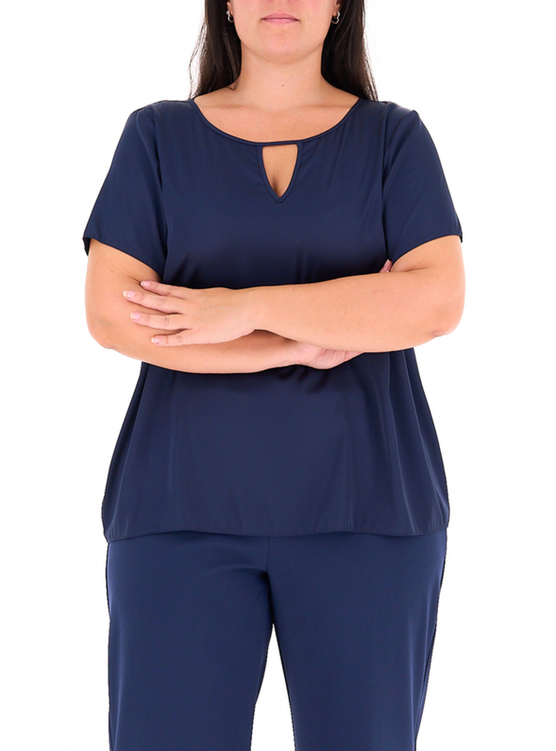 Blusa in satin