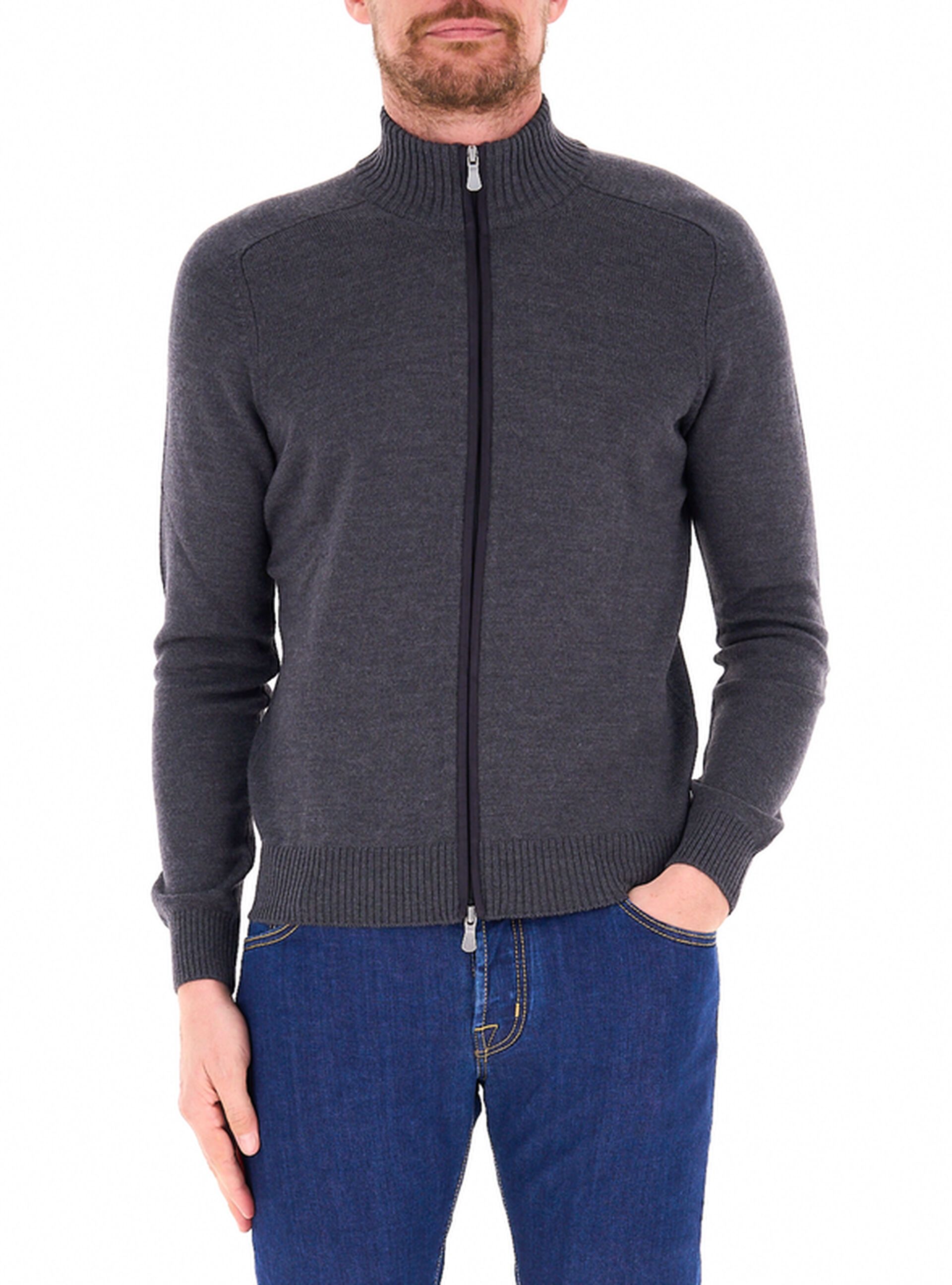 Cardigan con toppe