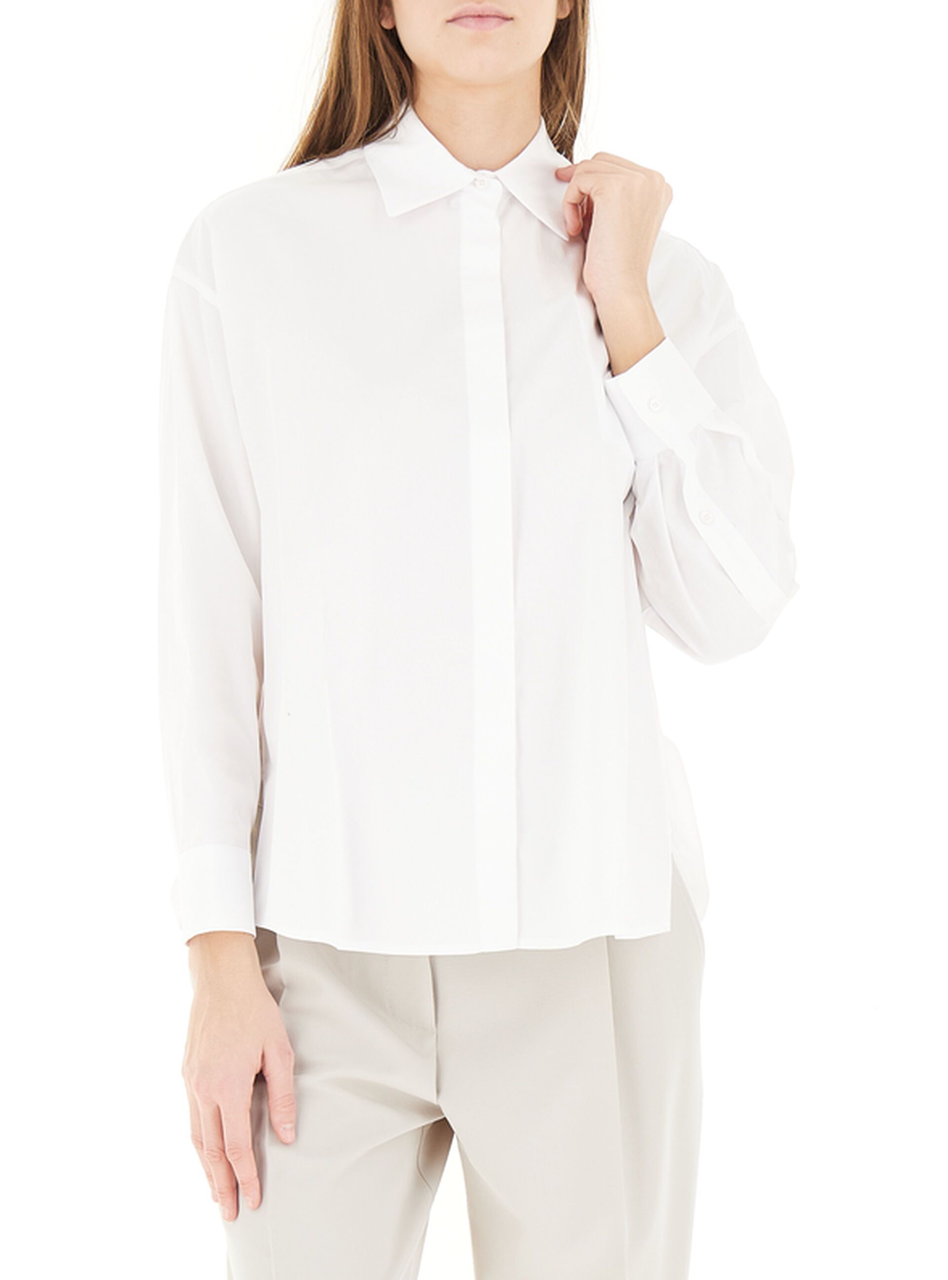 Camicia cotone seta