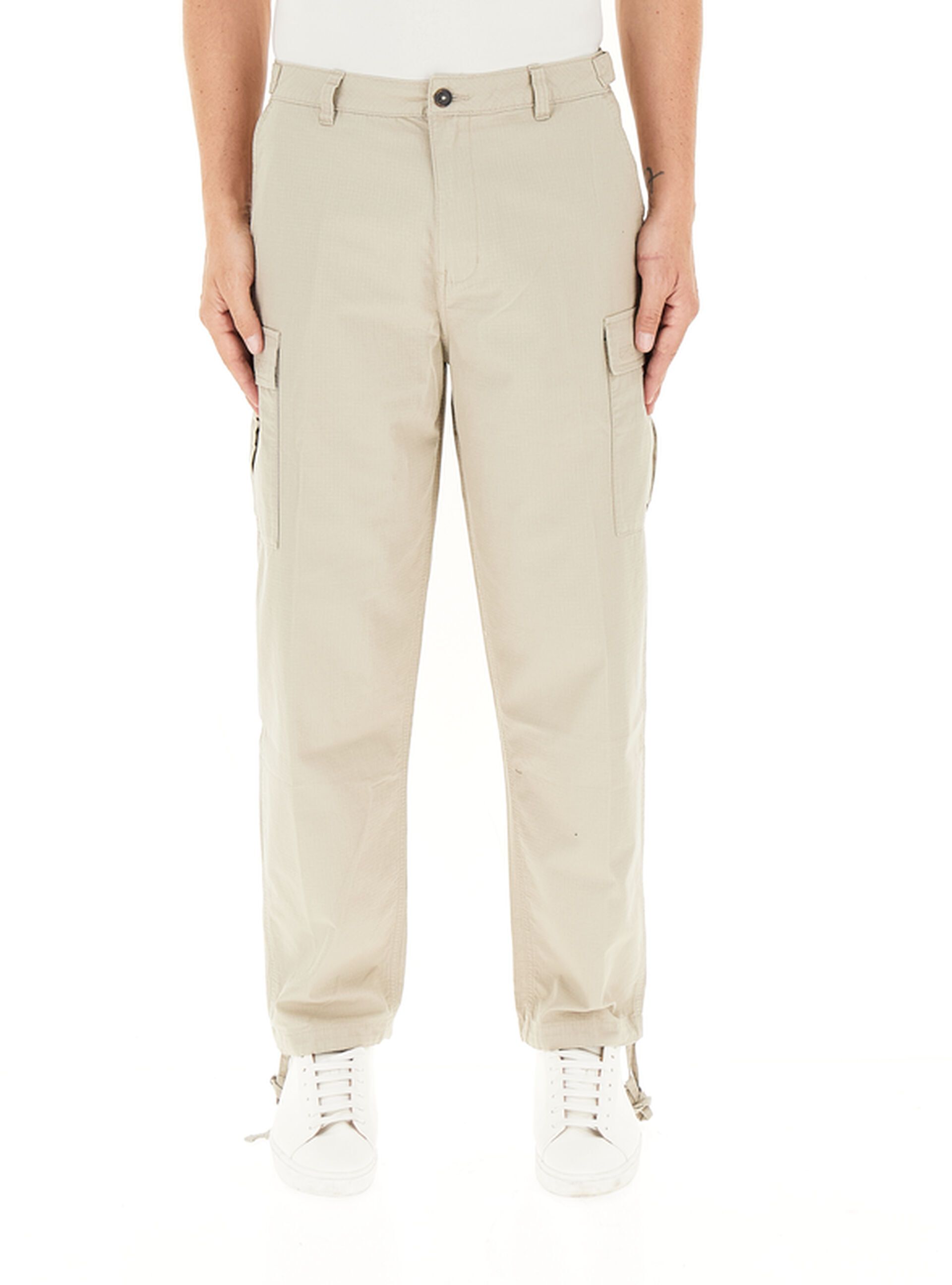 Pantalone cargo cotone