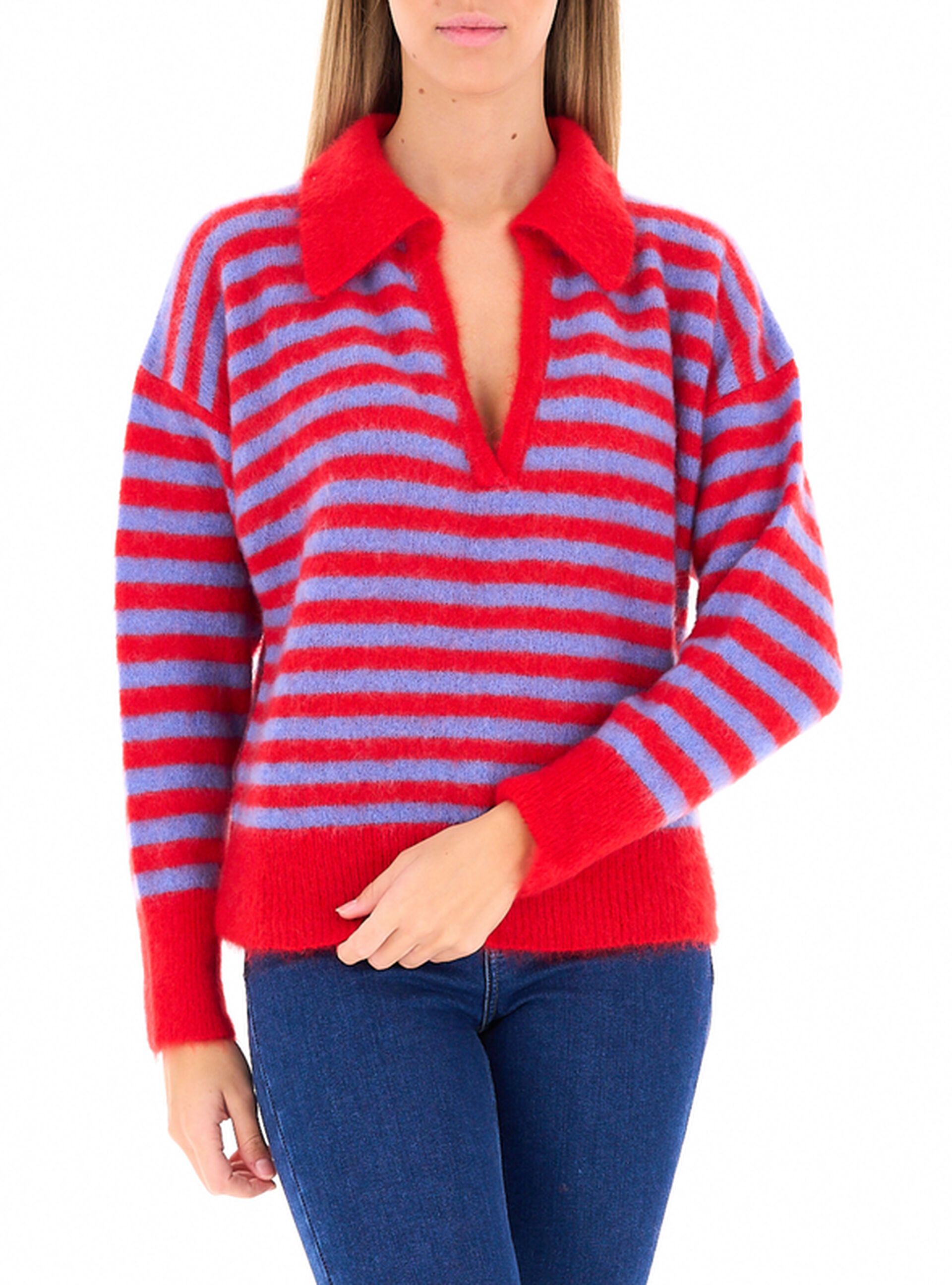 Maglione con colletto
