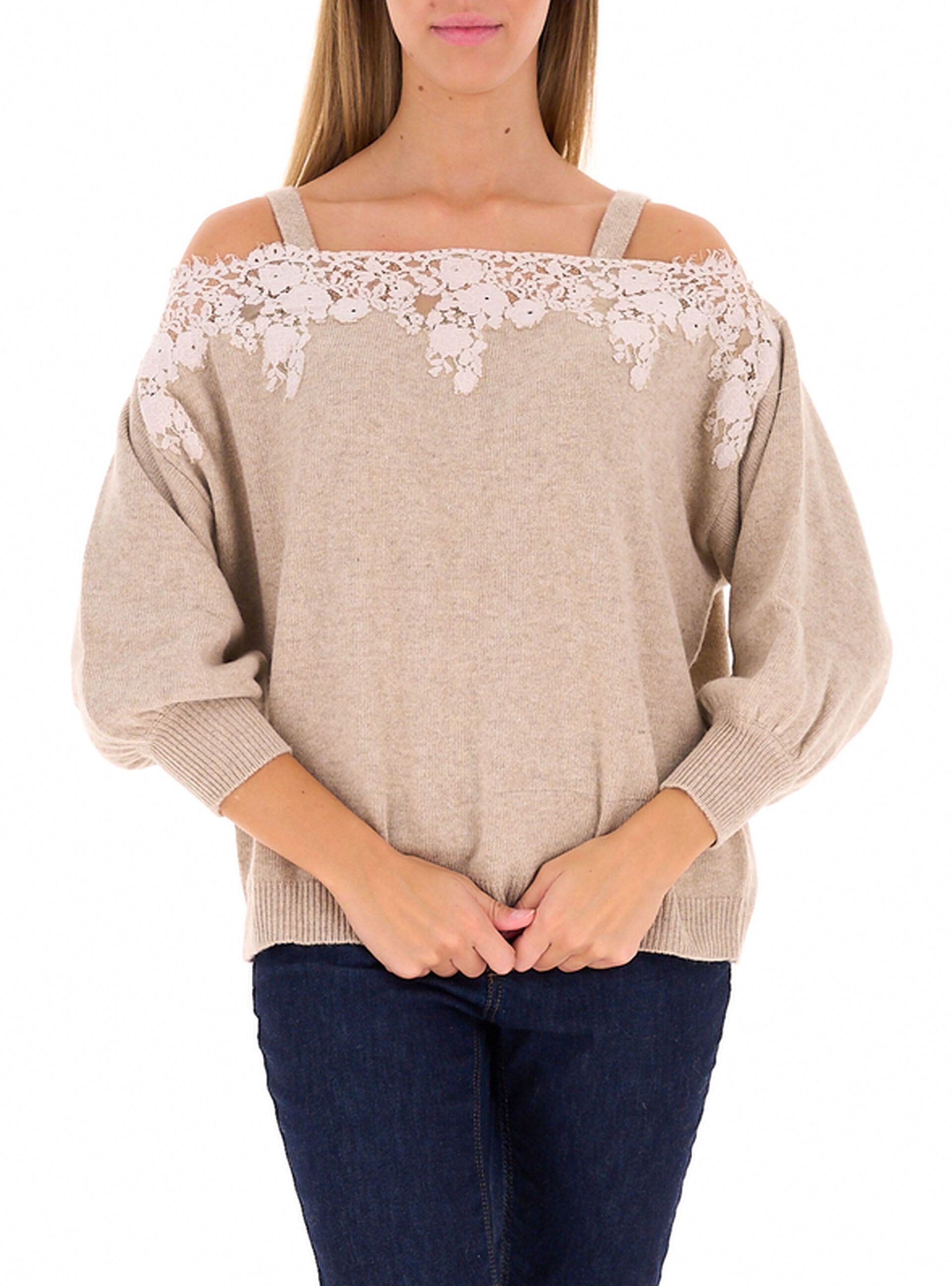 Maglia misto lana