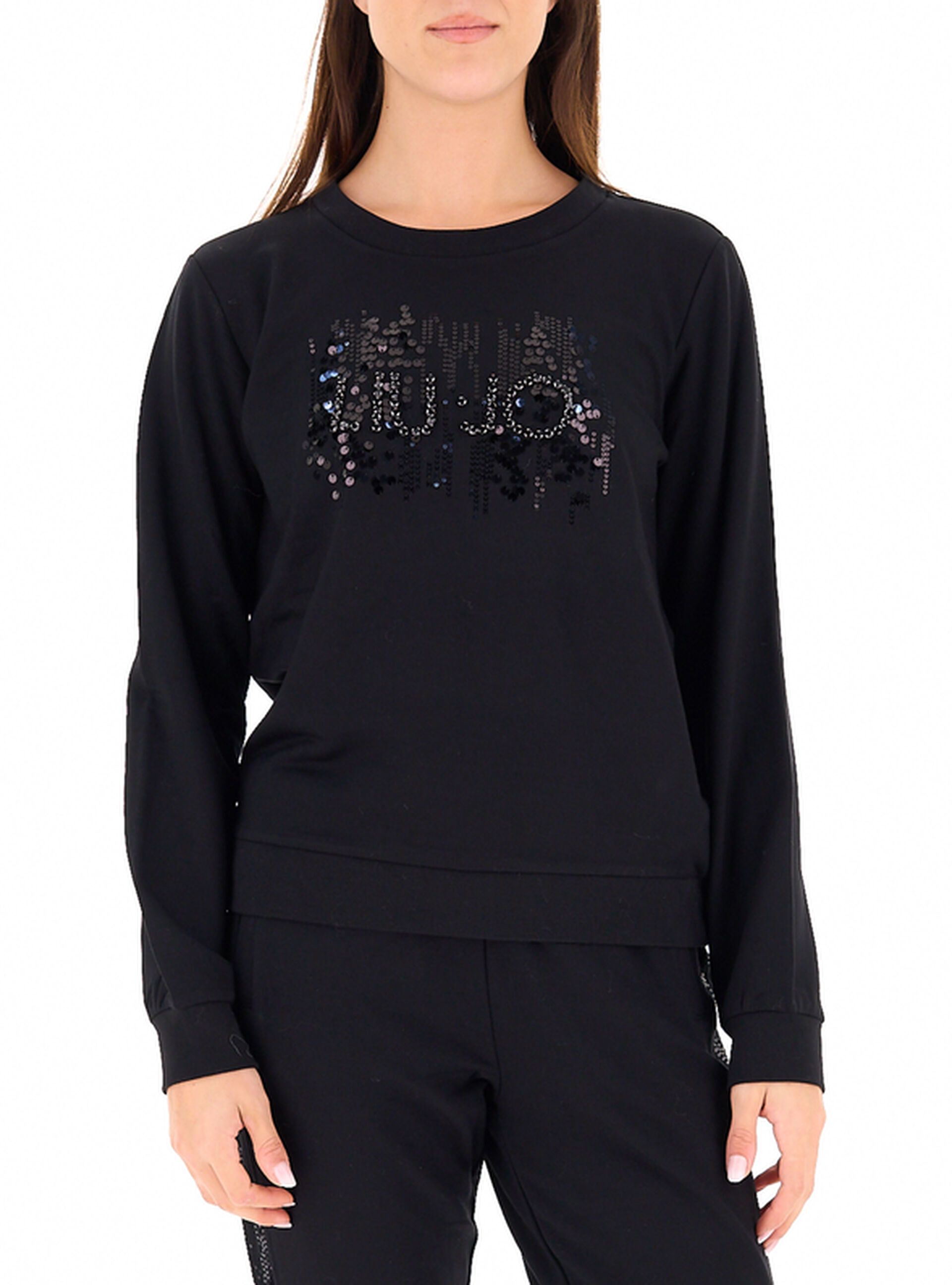 Felpa con strass