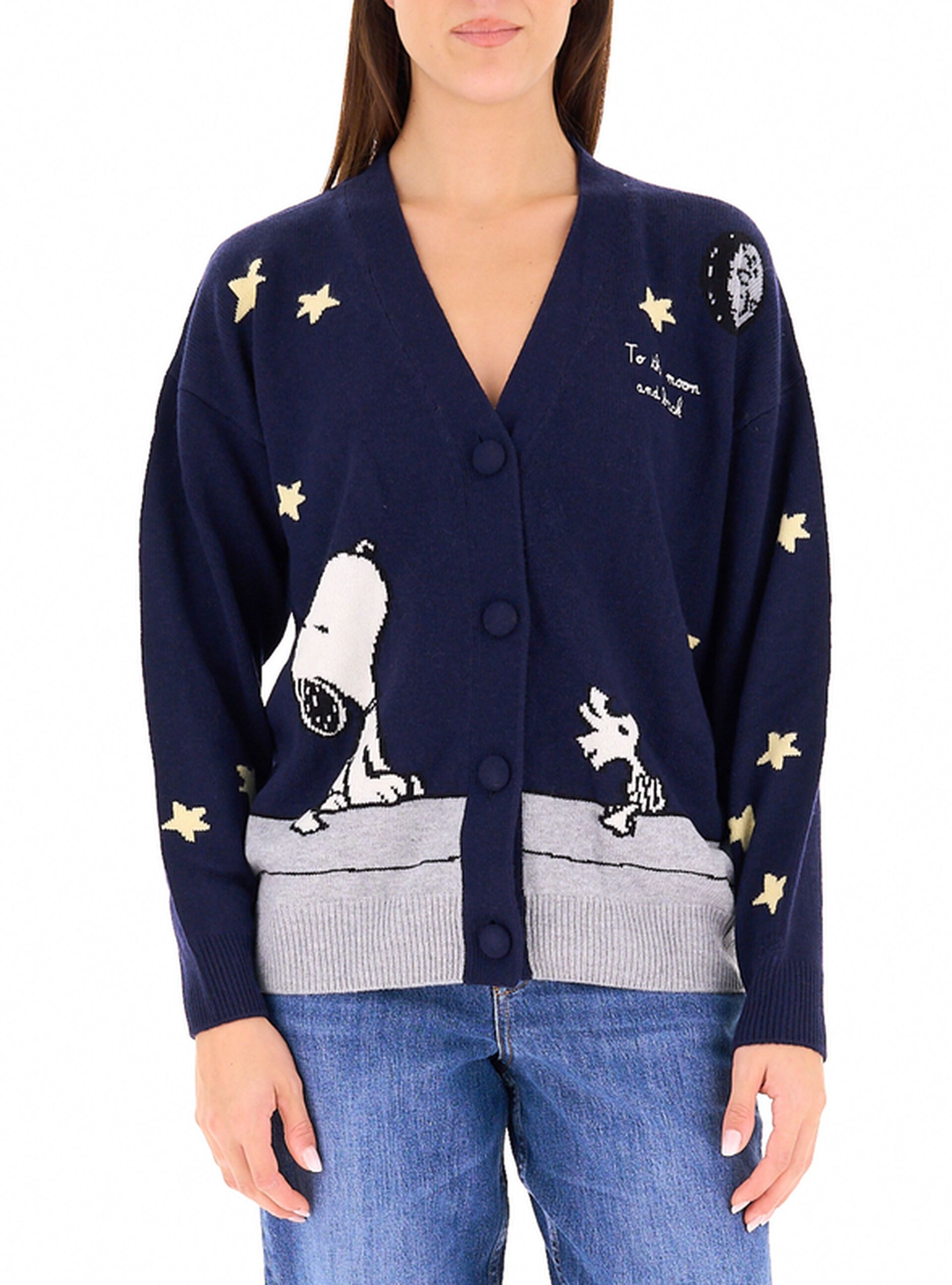 Cardigan misto lana