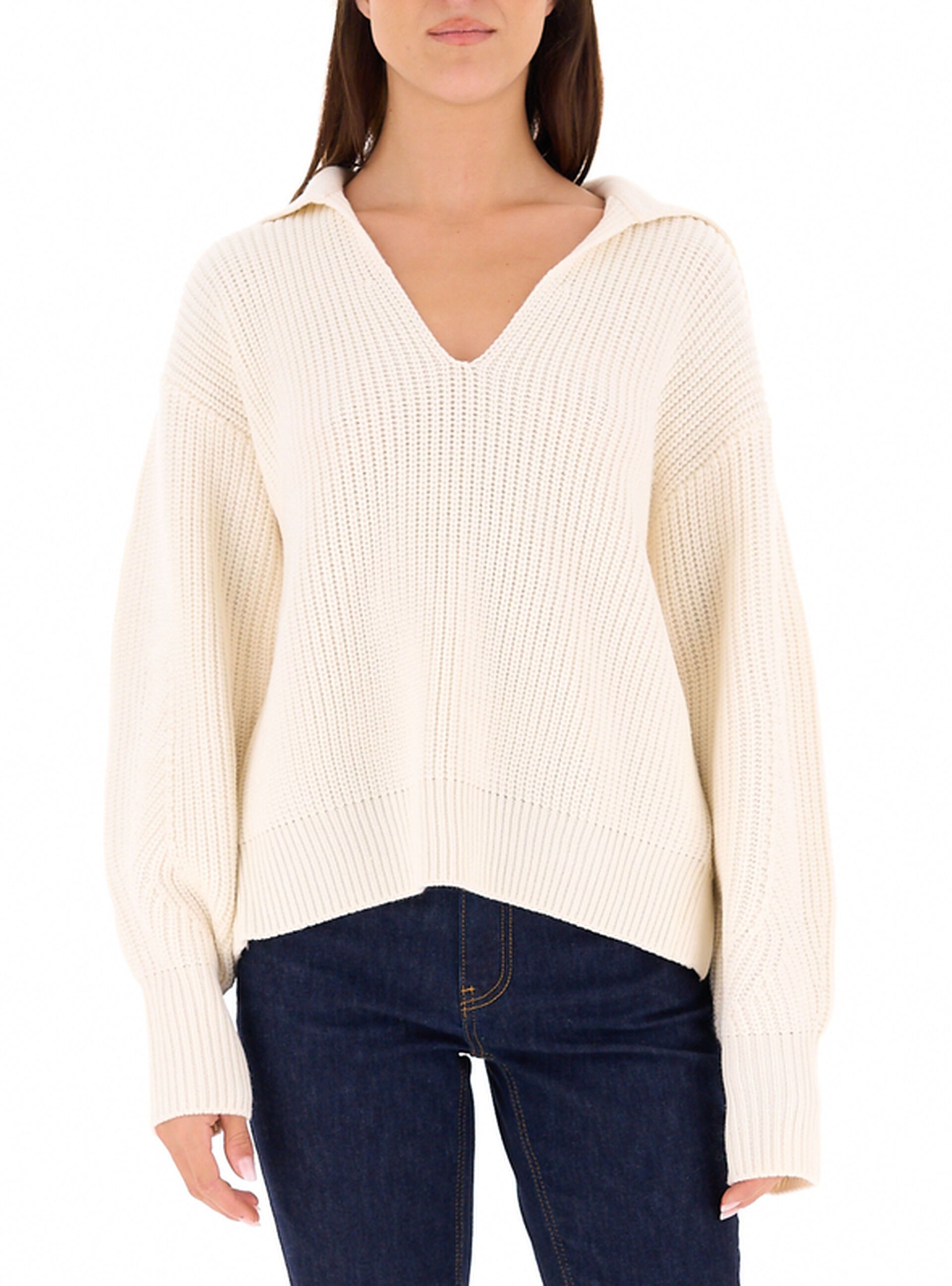Maglione scollo V