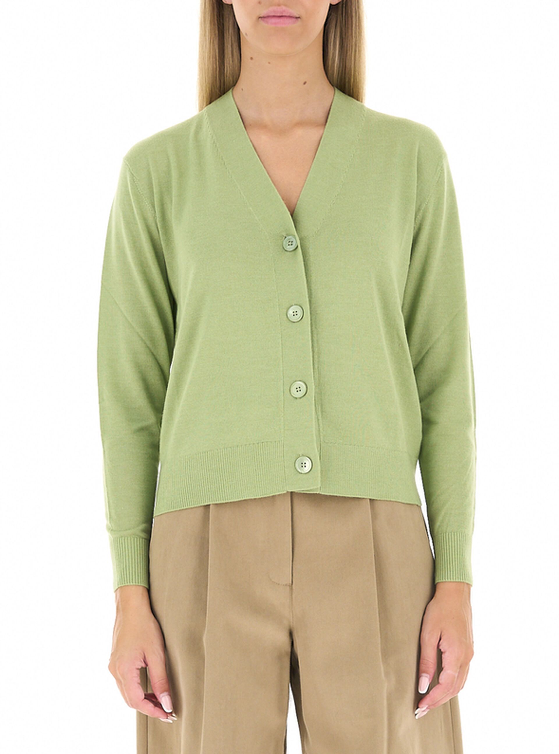 Cardigan misto lana