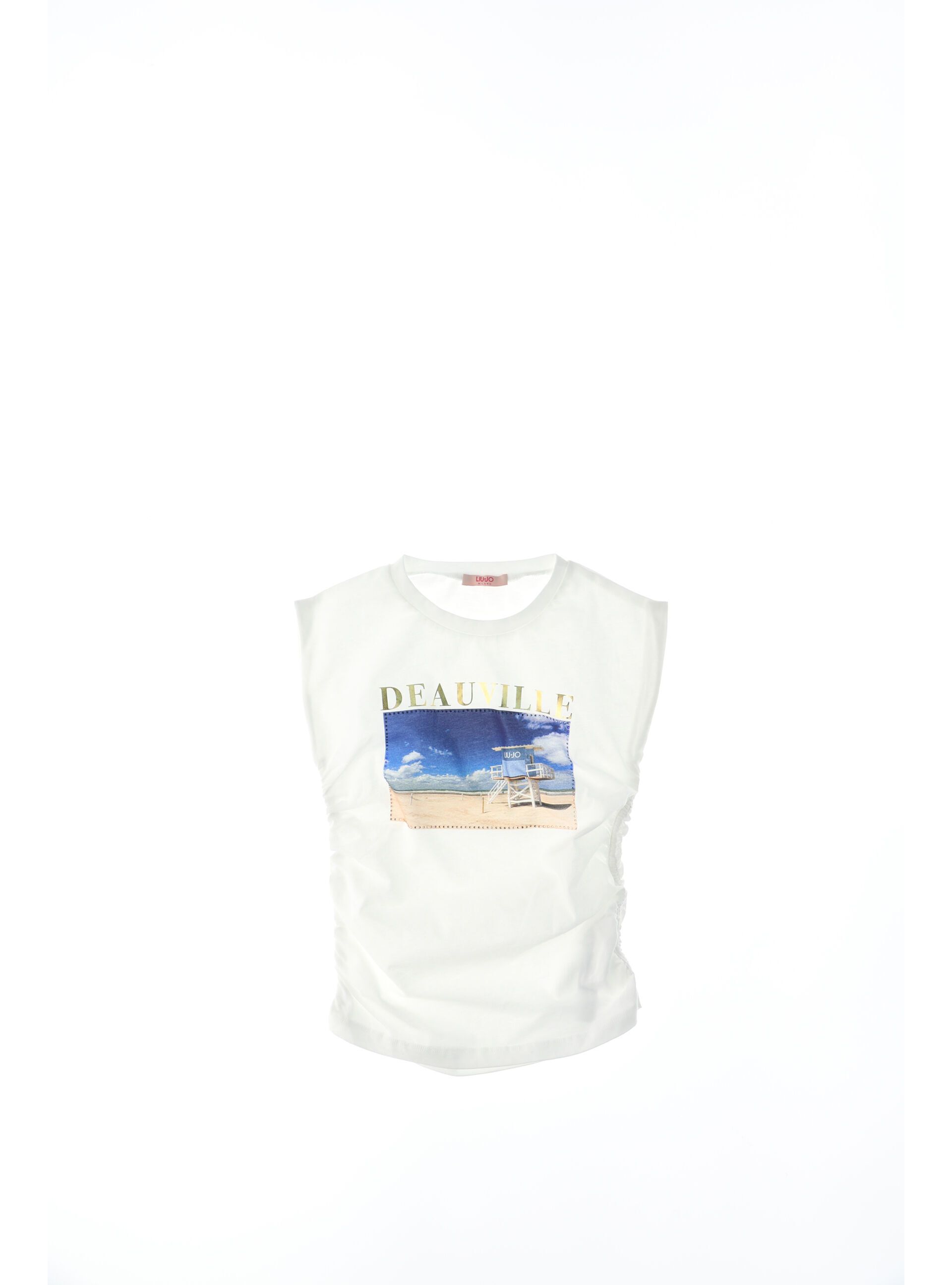 T-shirt con strass