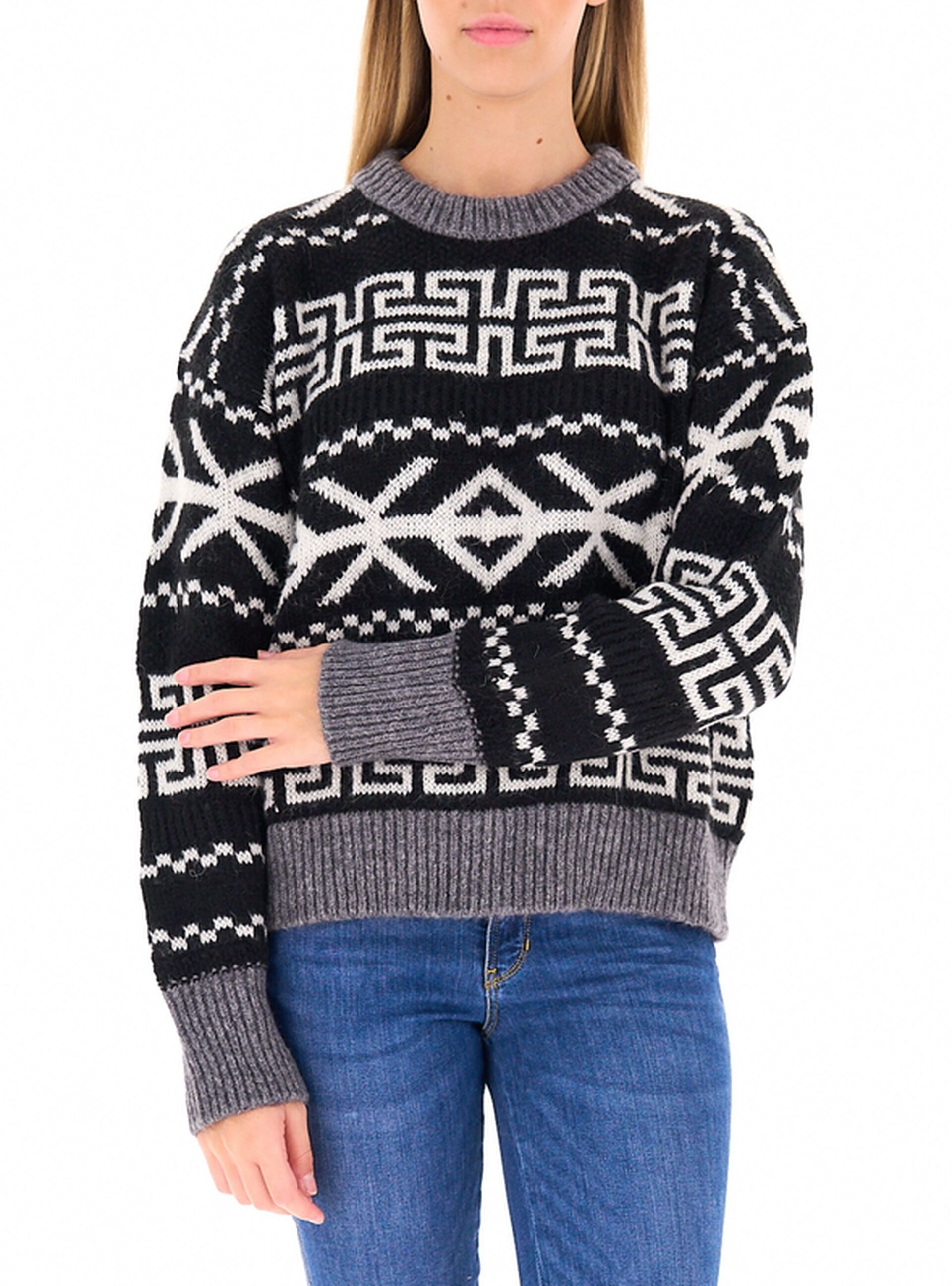 Maglione misto mohair