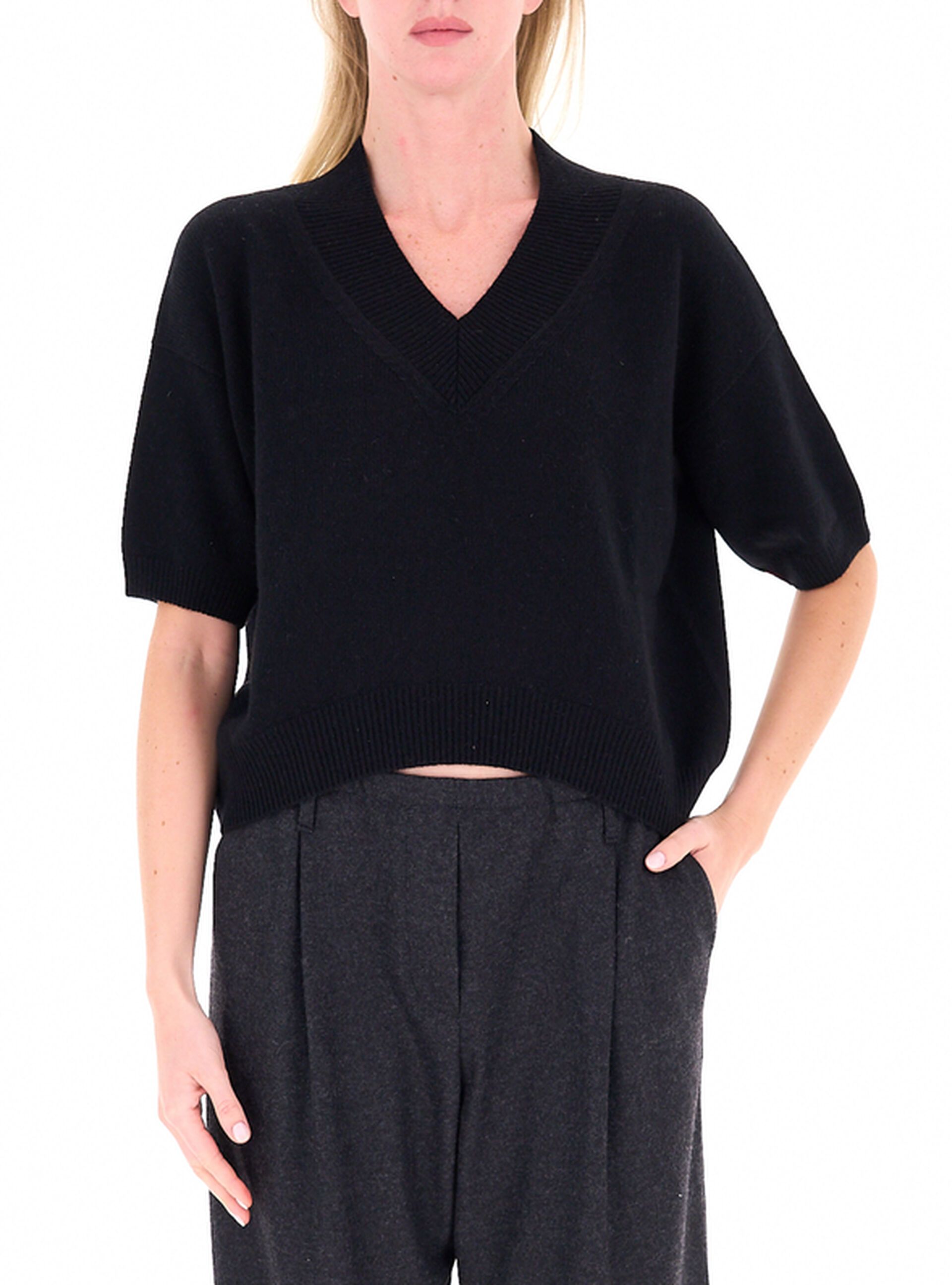 Maglia misto cashmere