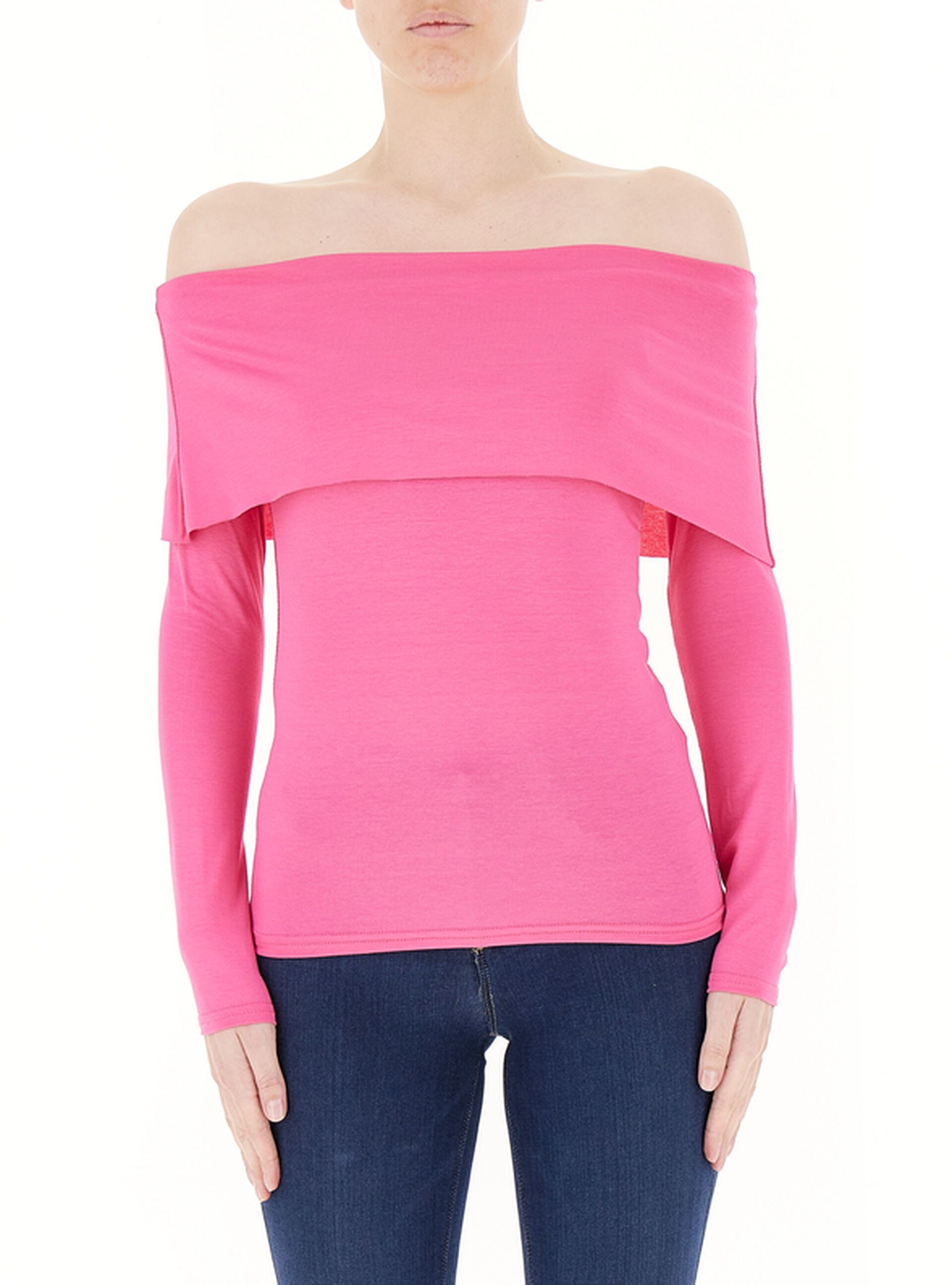 Maglia scollo Bardot