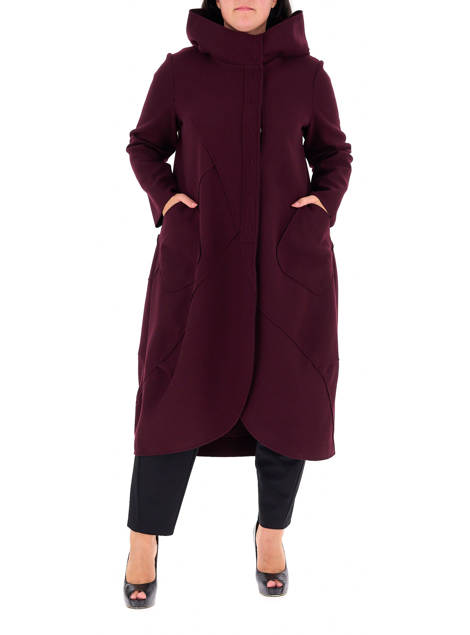 Cappotto con cappuccio