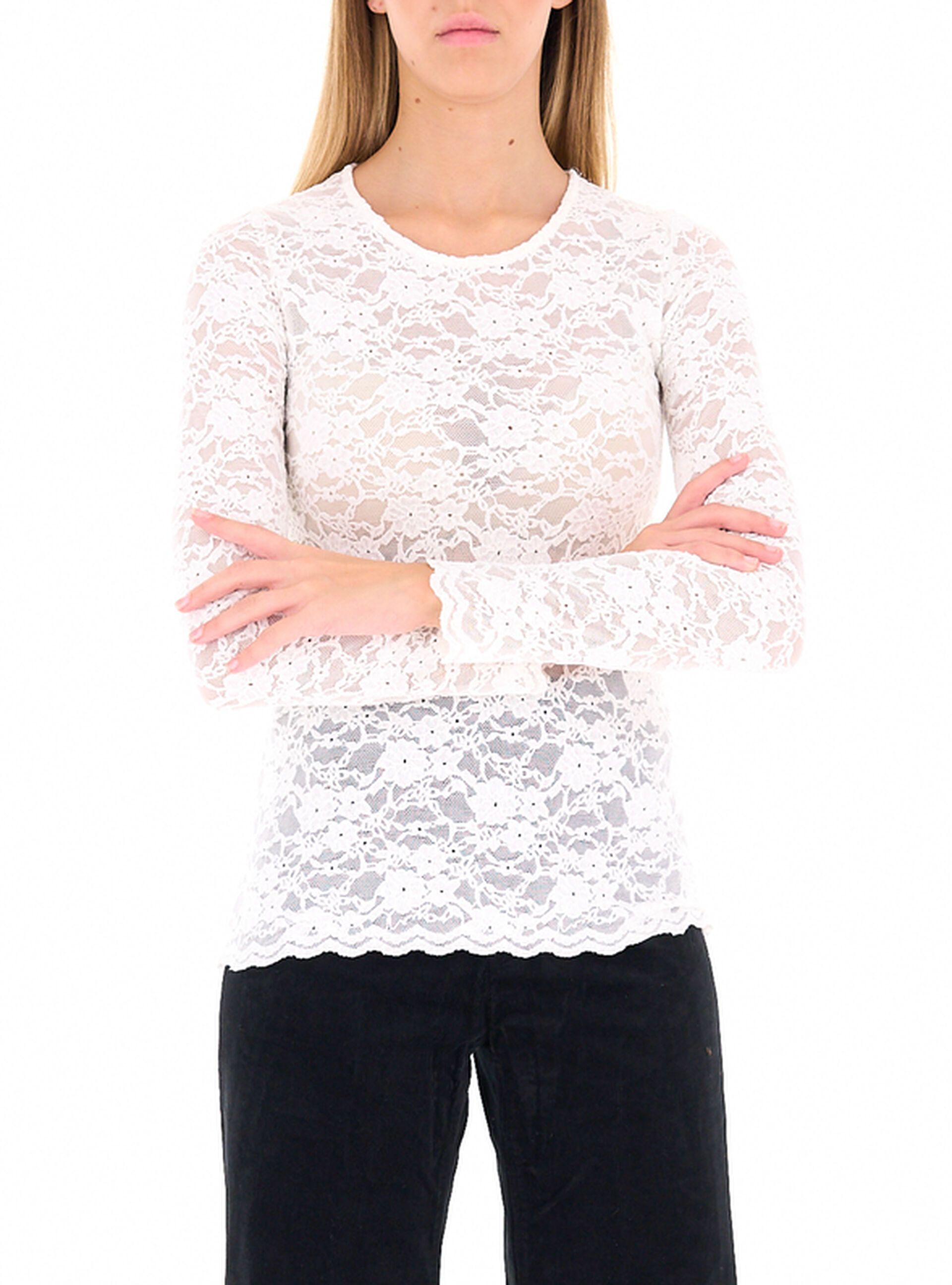 Blusa in pizzo