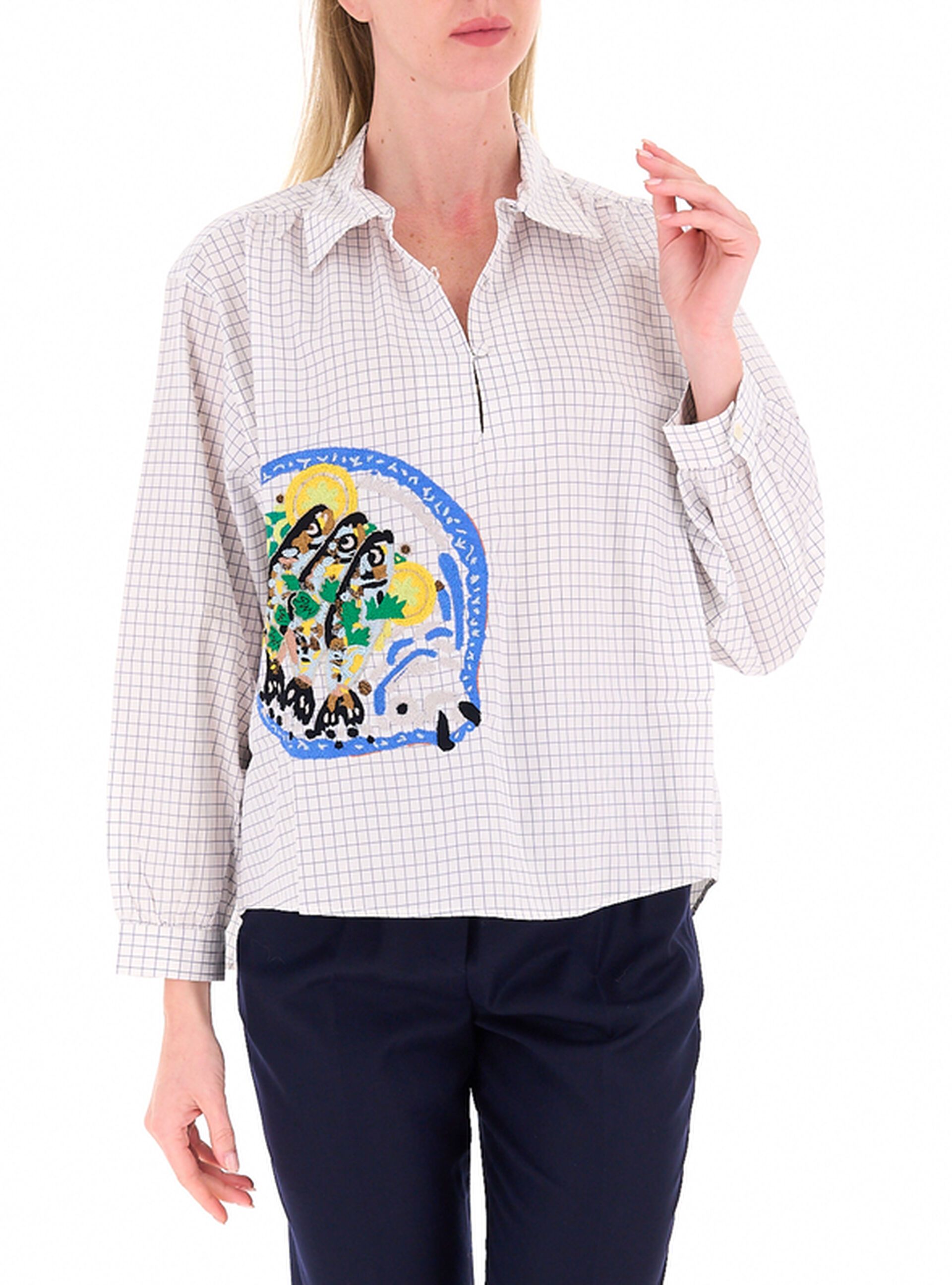 Blusa in cotone