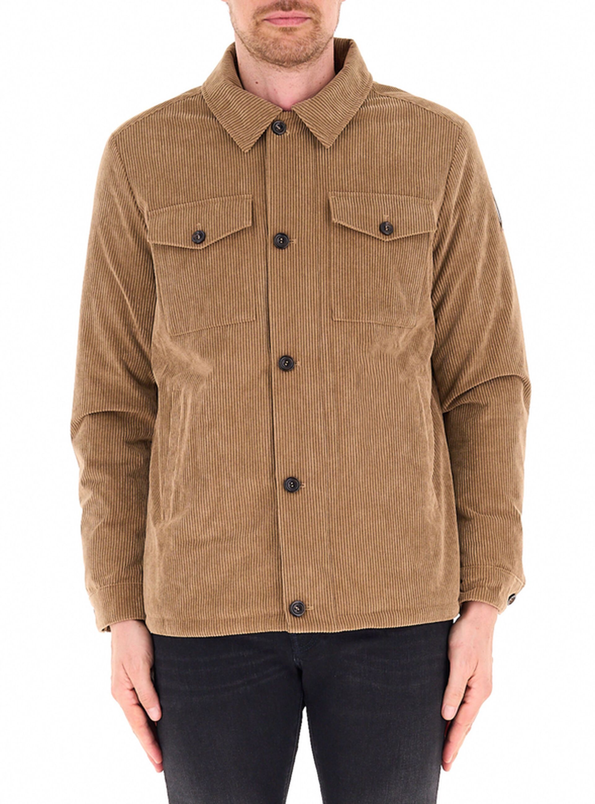 Giacca overshirt velluto