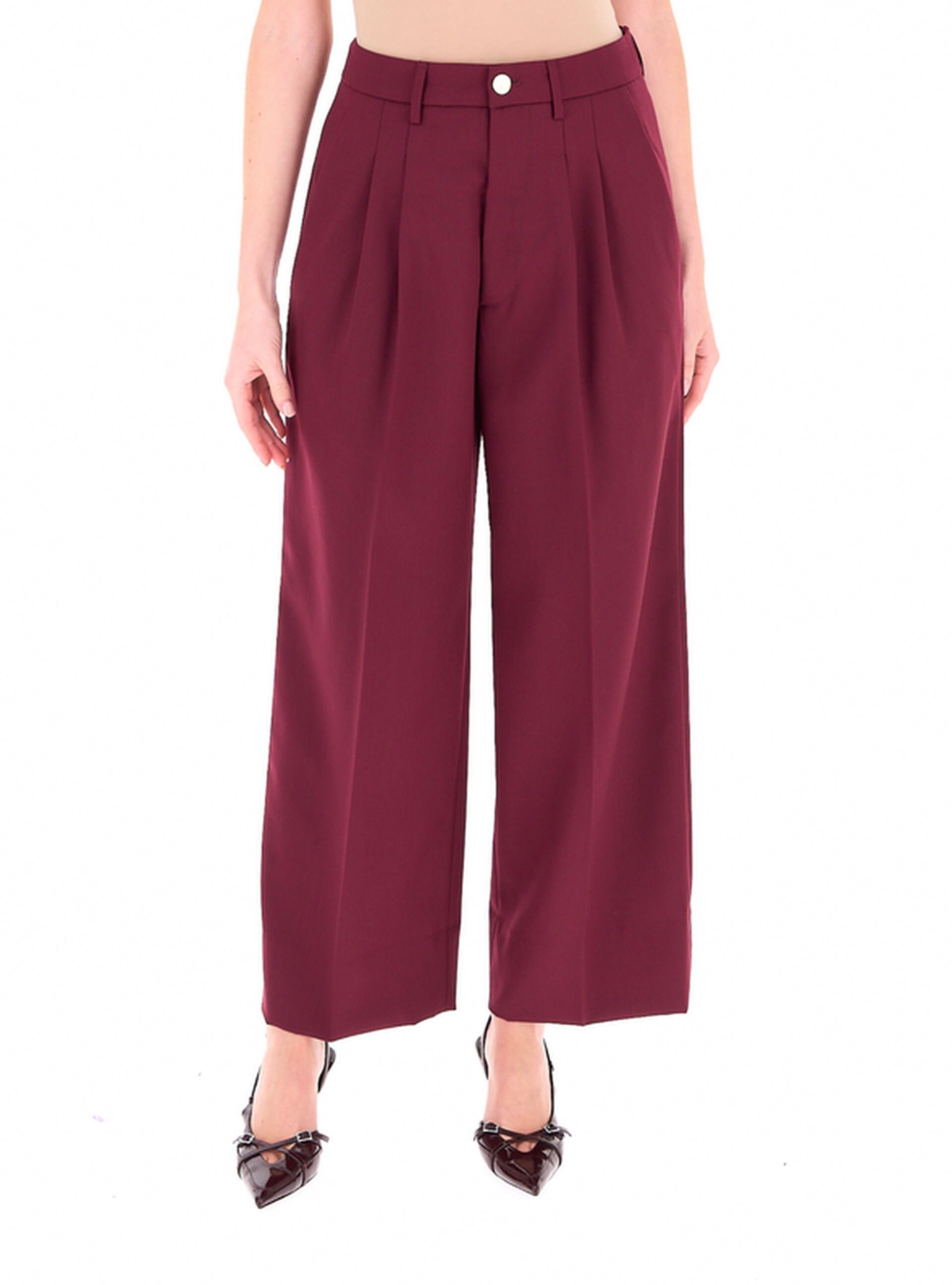 Pantalone misto lana