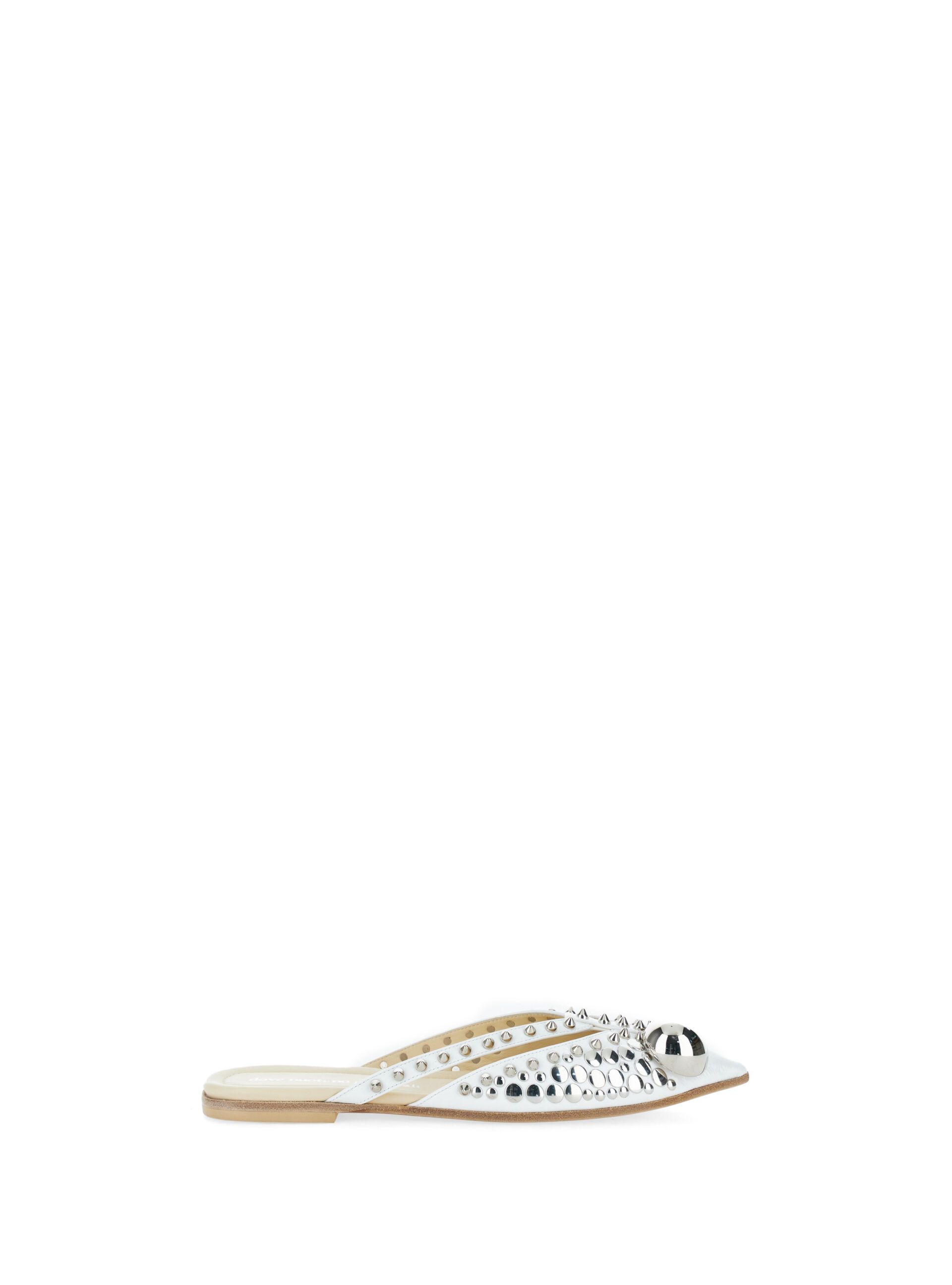 Mules in pelle