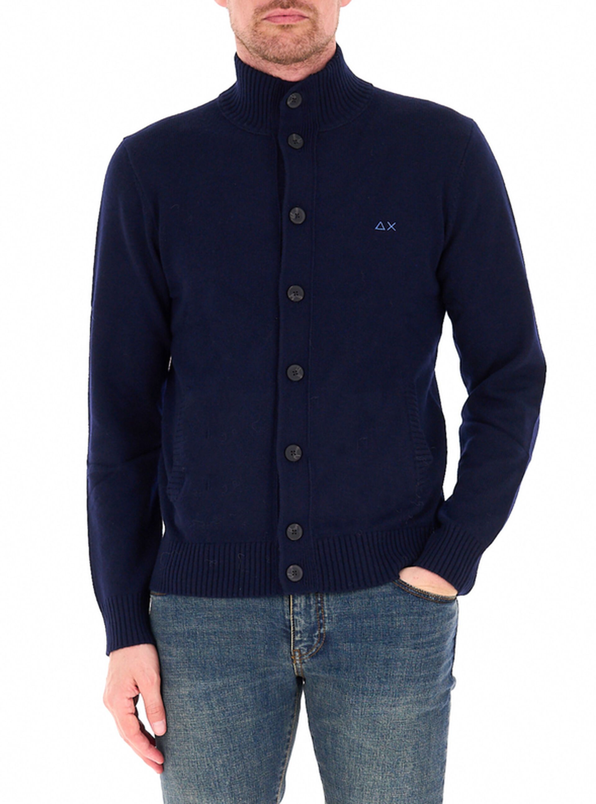 Cardigan misto lana