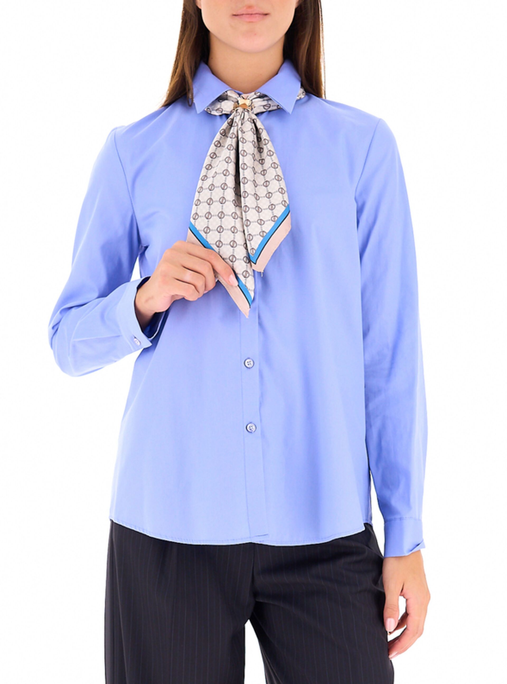 Camicia con foulard