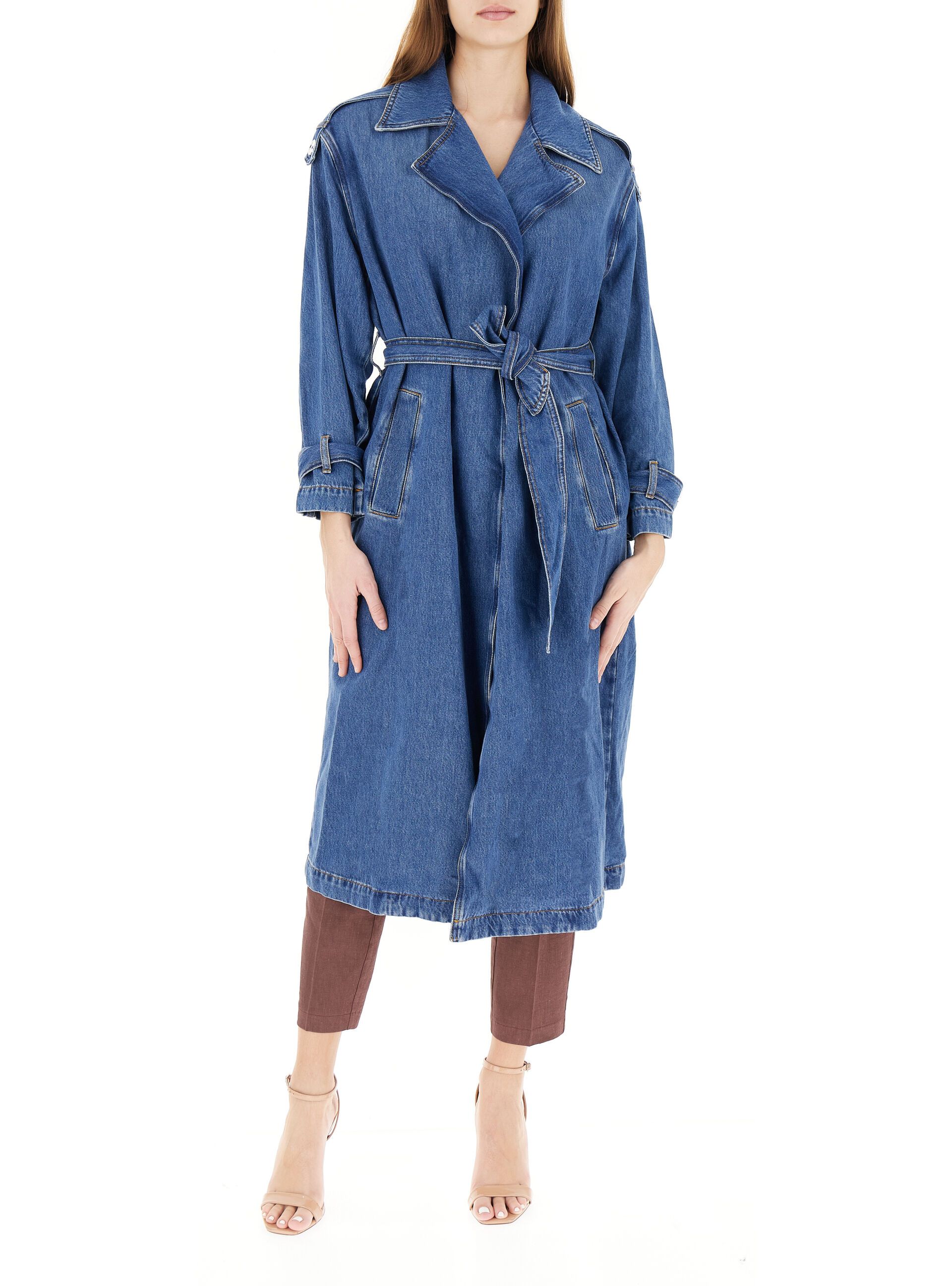 Trench con cintura