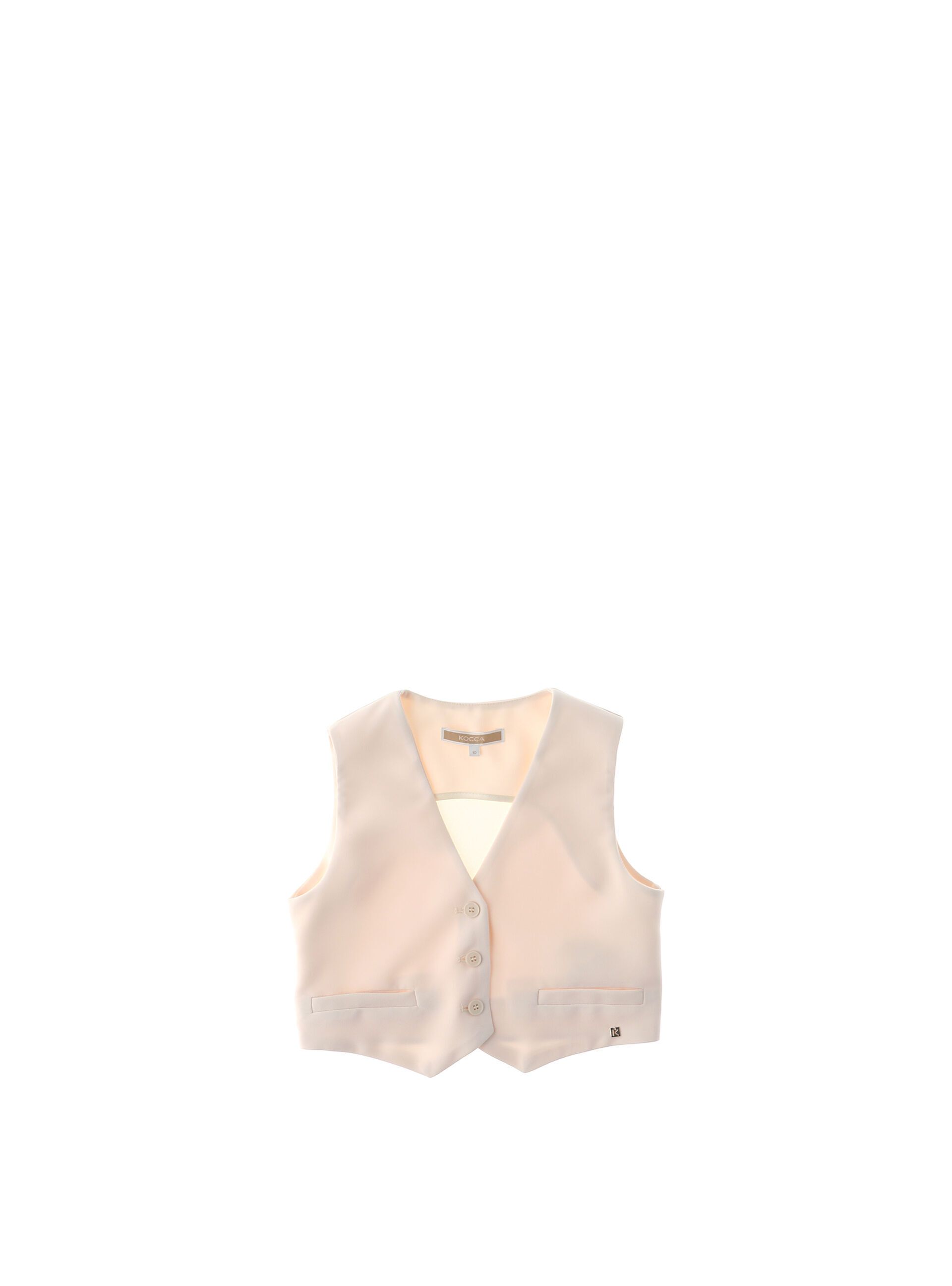 Gilet con bottoni